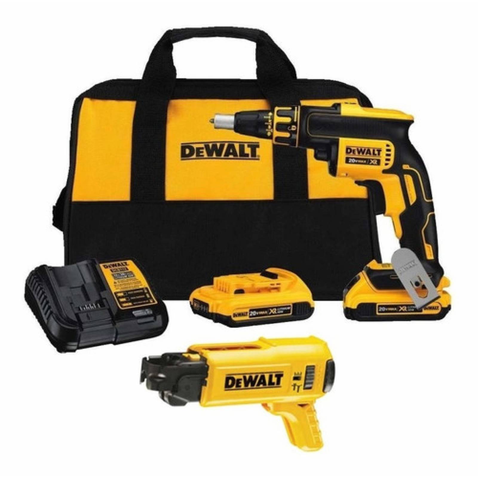 Adaptador Para Atornillador+atornillador De Tablaroca Dewalt