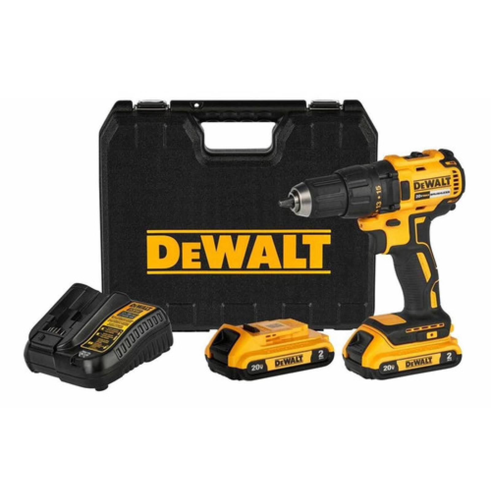 Taladro Dewalt Atornillador 1/2 Brushless + Bateria Cargador