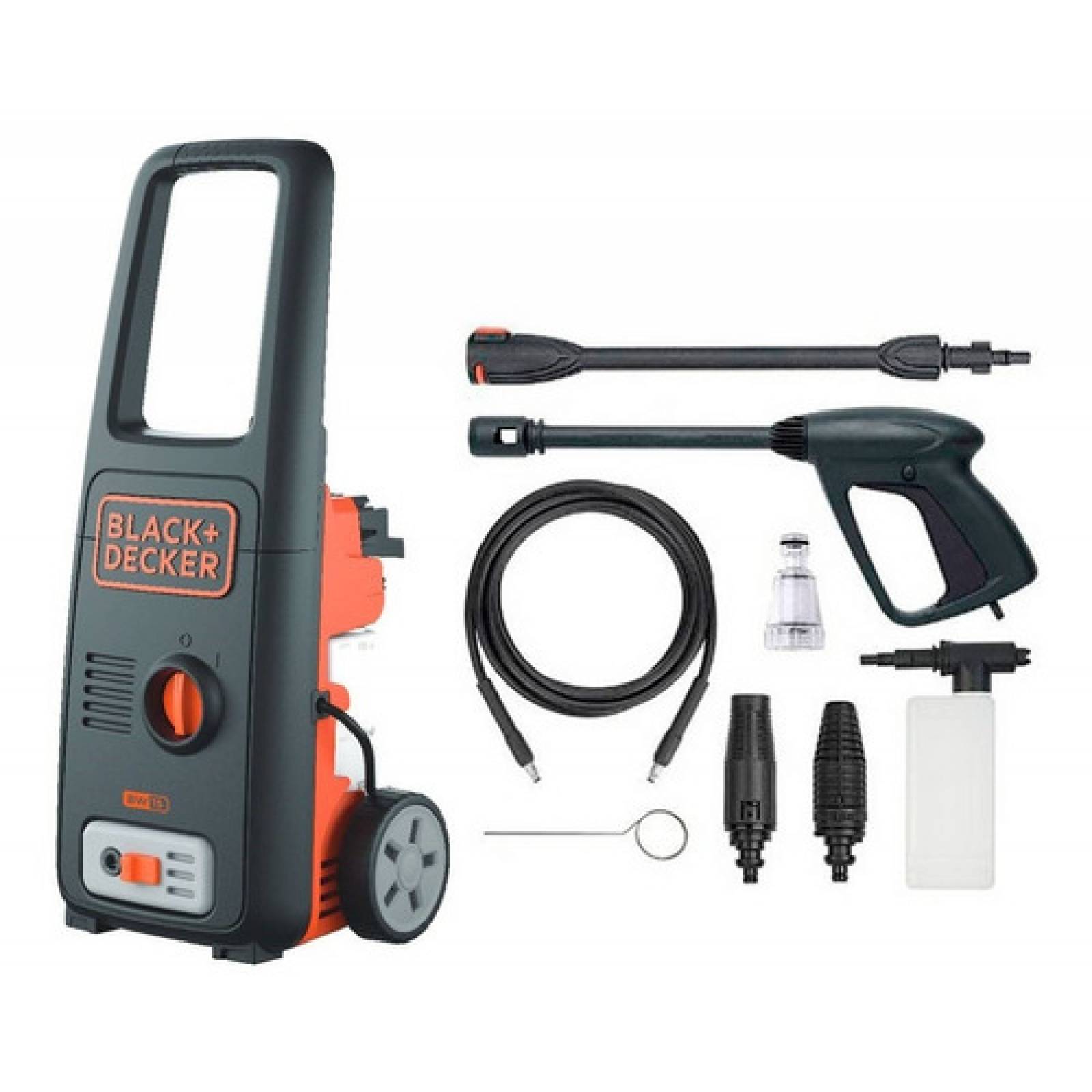 Hidrolavadora Pistola Y Manguera 1400w Bw15 Black And Decker