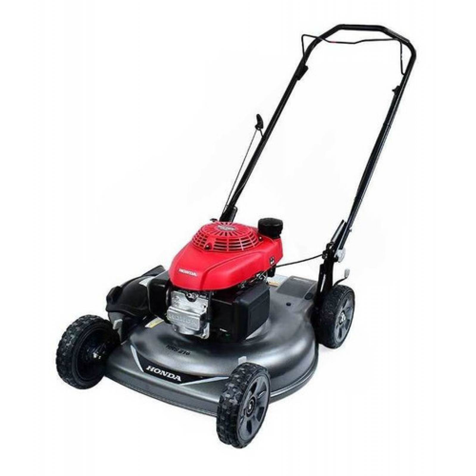 Podadora de césped a nafta Honda HRS216K7PKMA color plateado con potencia de 5.5hp
