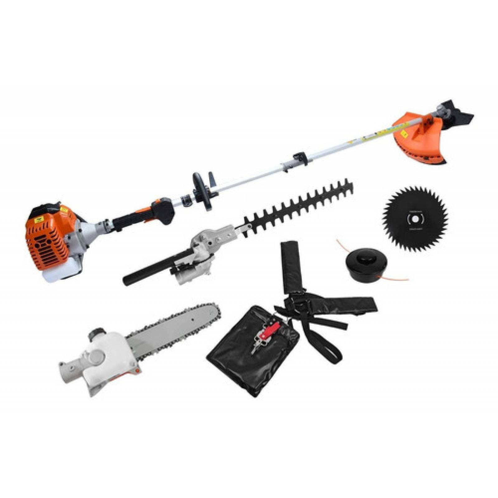 Desmalezadora Multifuncional 4 En 1 Power Cat Pcmf 52 2t