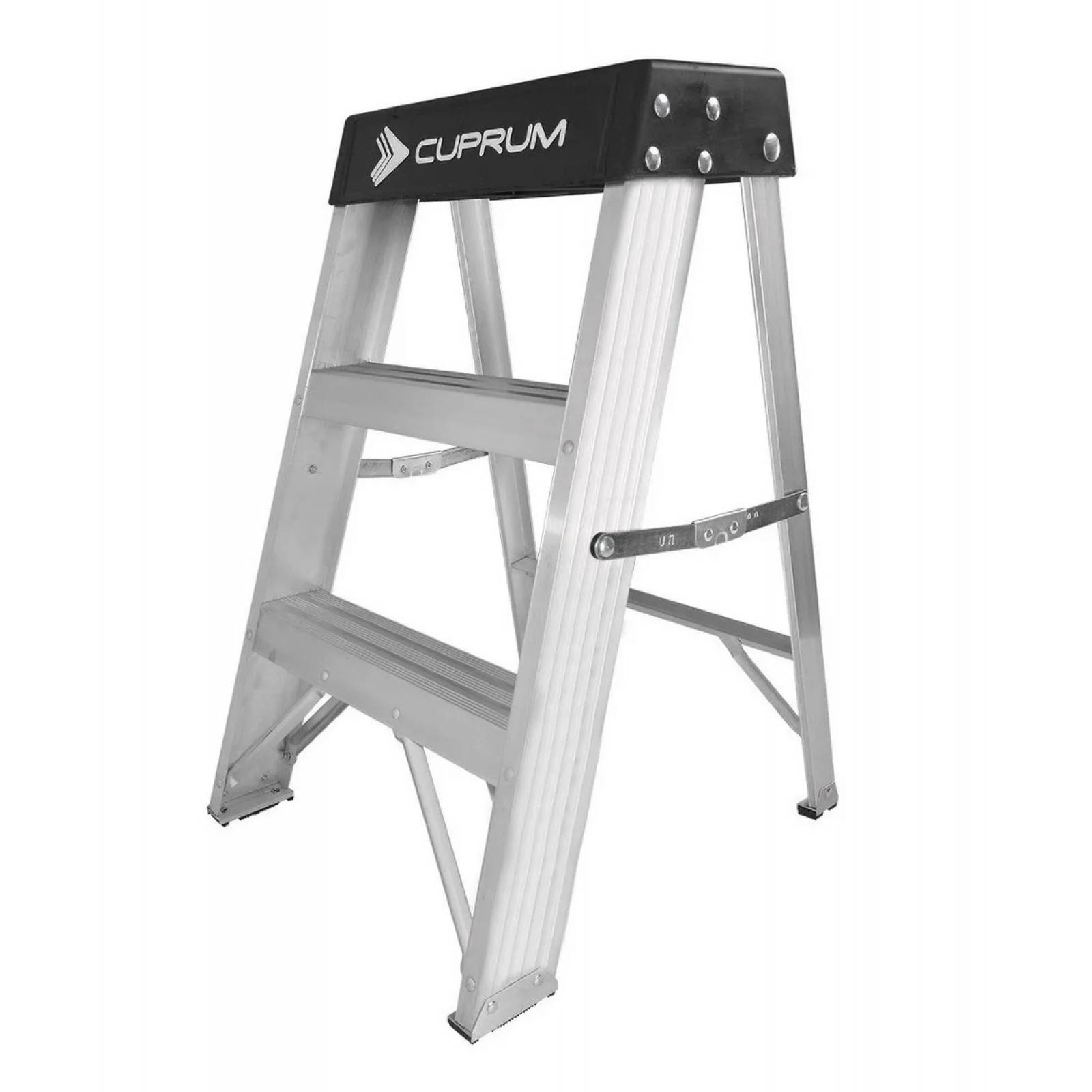 Escalera tijera Cuprum C2012-02N aluminio