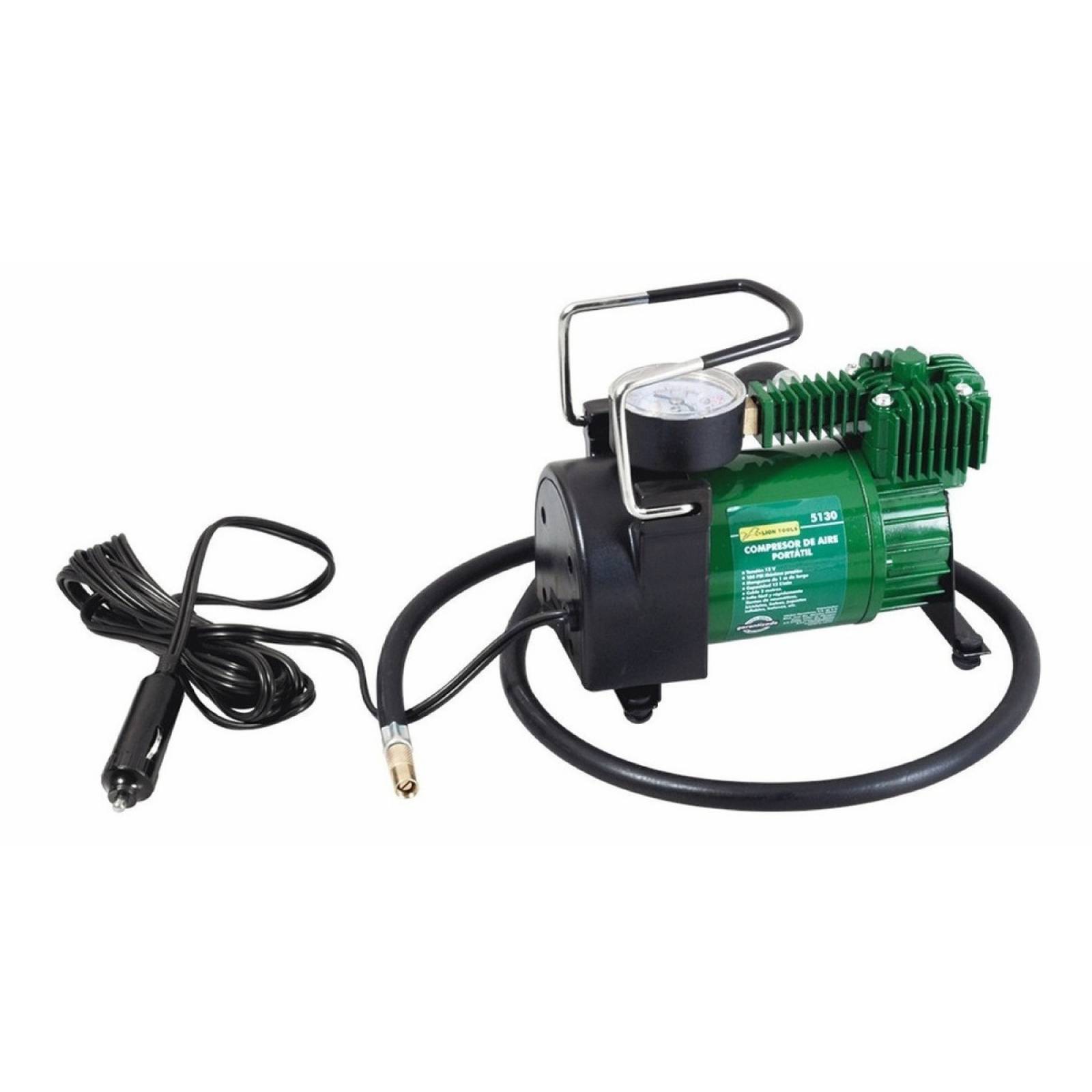 Compresor De Aire Mini Portátil Lion Tools 5130 12v
