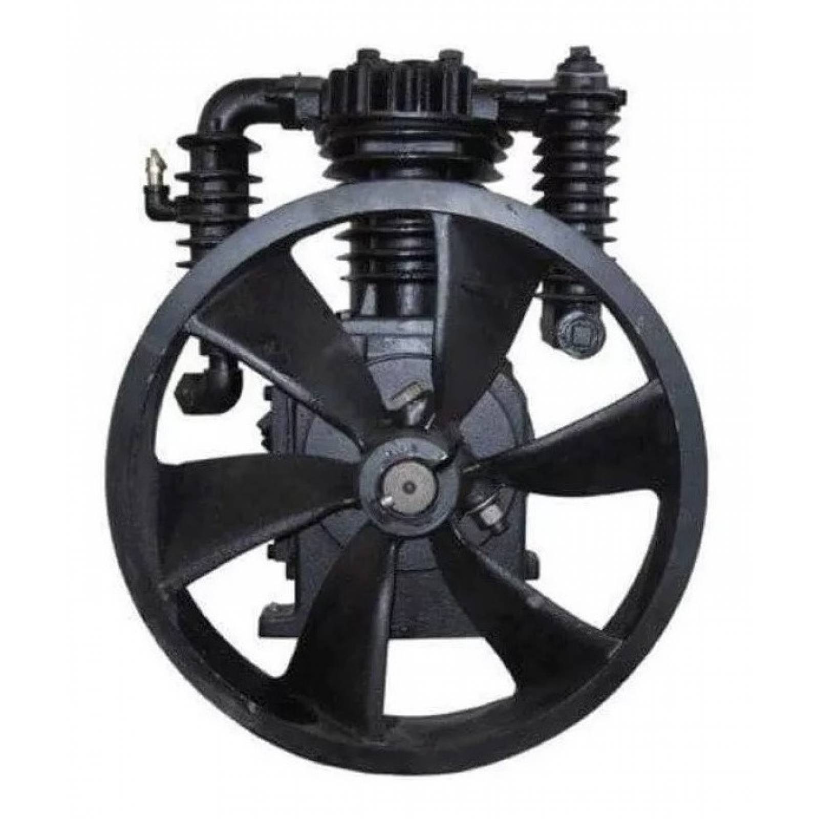 Compresor Aire 5hp Uso Industrial Rudo Cabezal 10hp 180psi