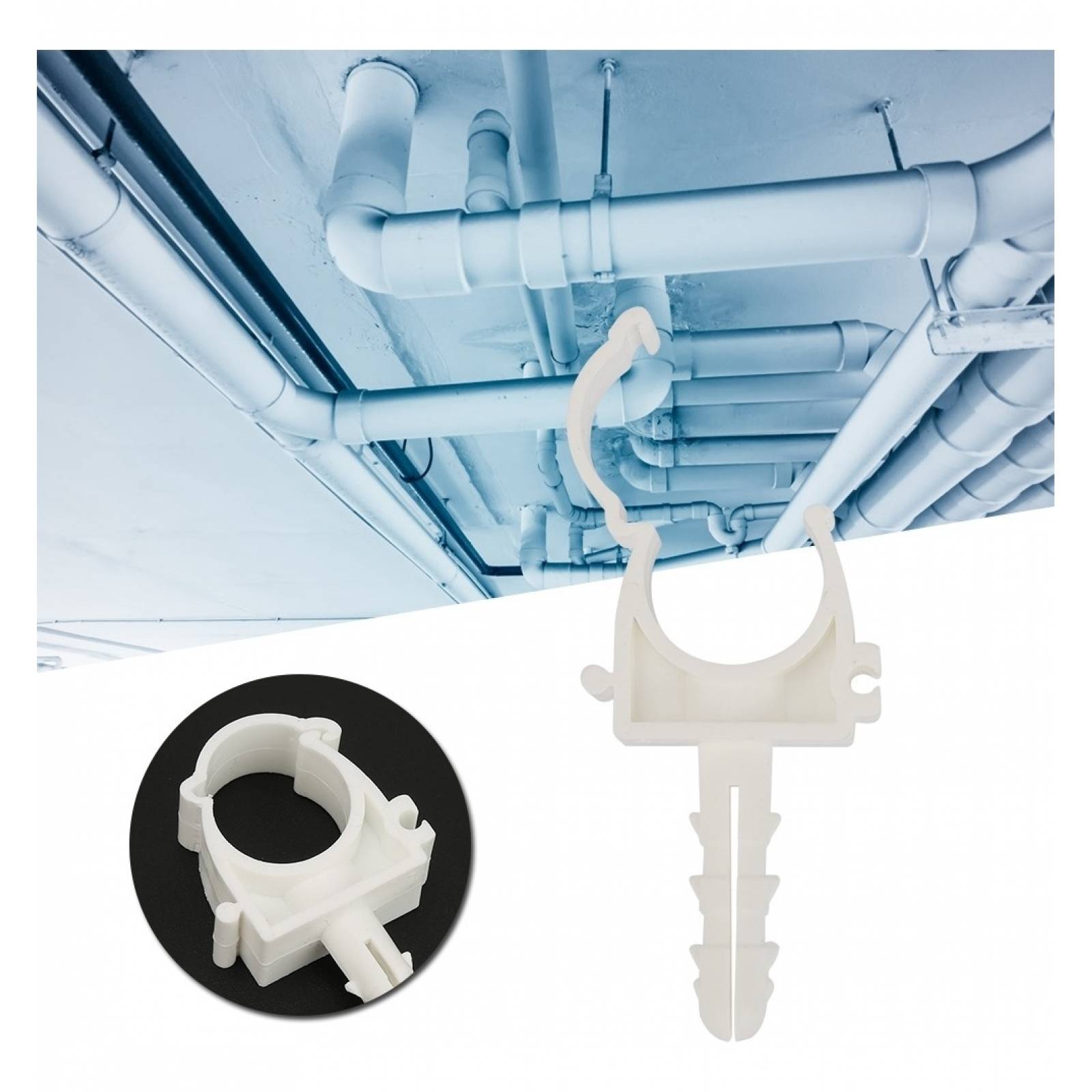 Abrazadera De Tubo De Tubo En Forma De U Para Tubería De Agu