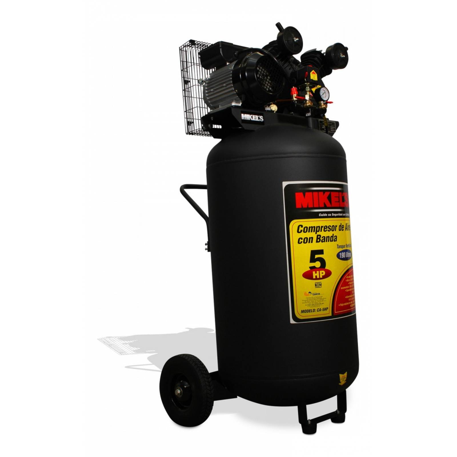 Compresor De Aire 5 Hp 190 Lt