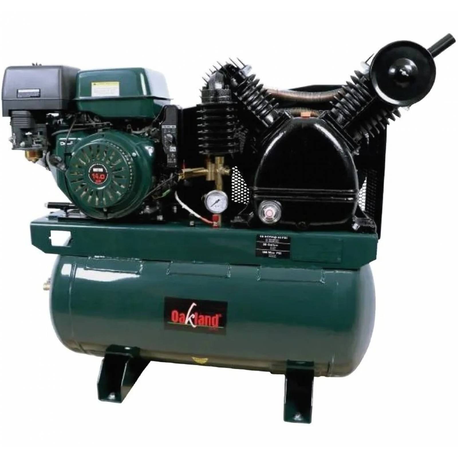 Compresor De Aire A Gasolina Motor 13 Hp 114 Litros