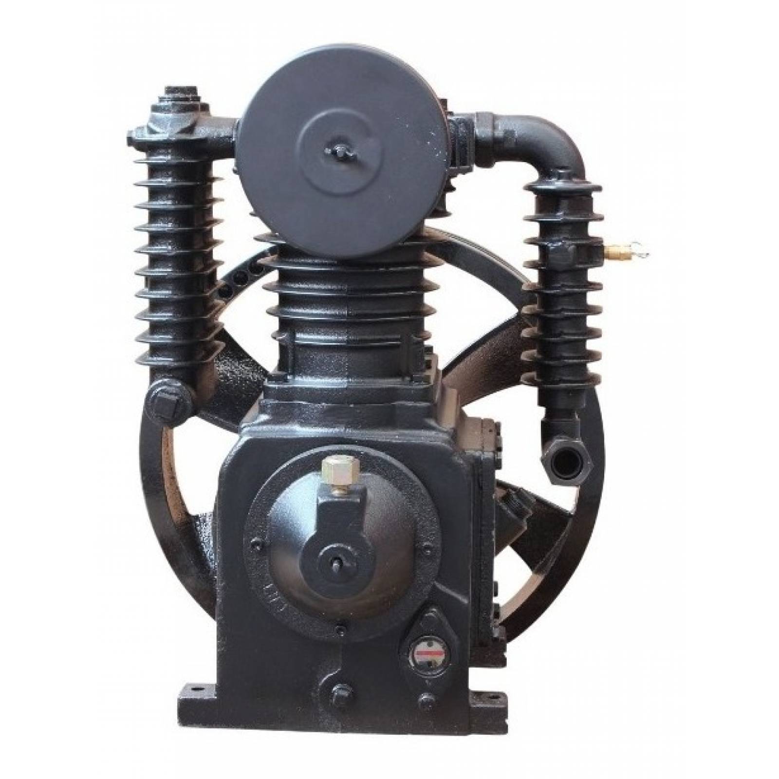 Compresor Aire 5hp Uso Industrial Rudo Cabezal10hp 180psi