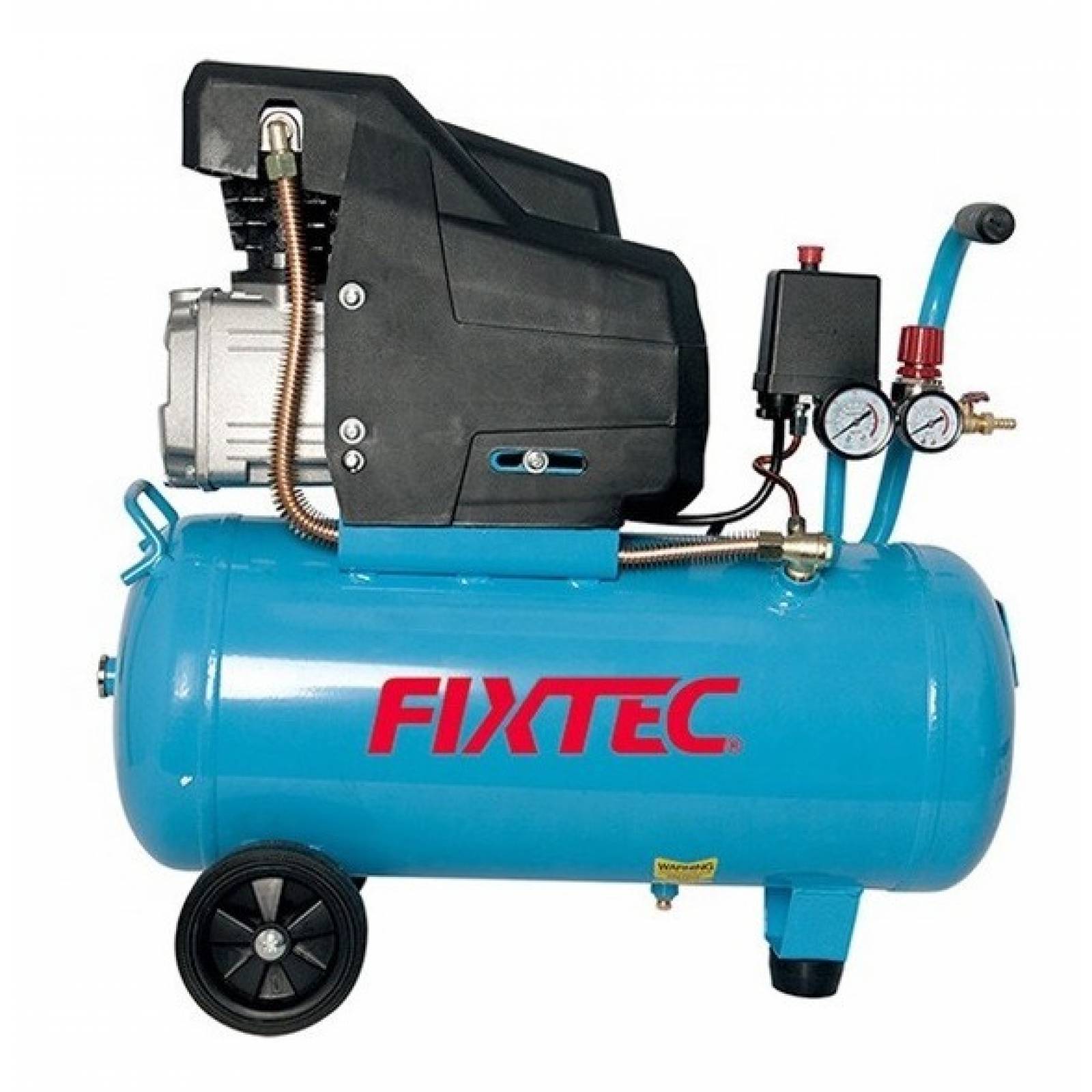 Compresor De Aire Electrico Portatil 1500w 2hp 24l Fixtec