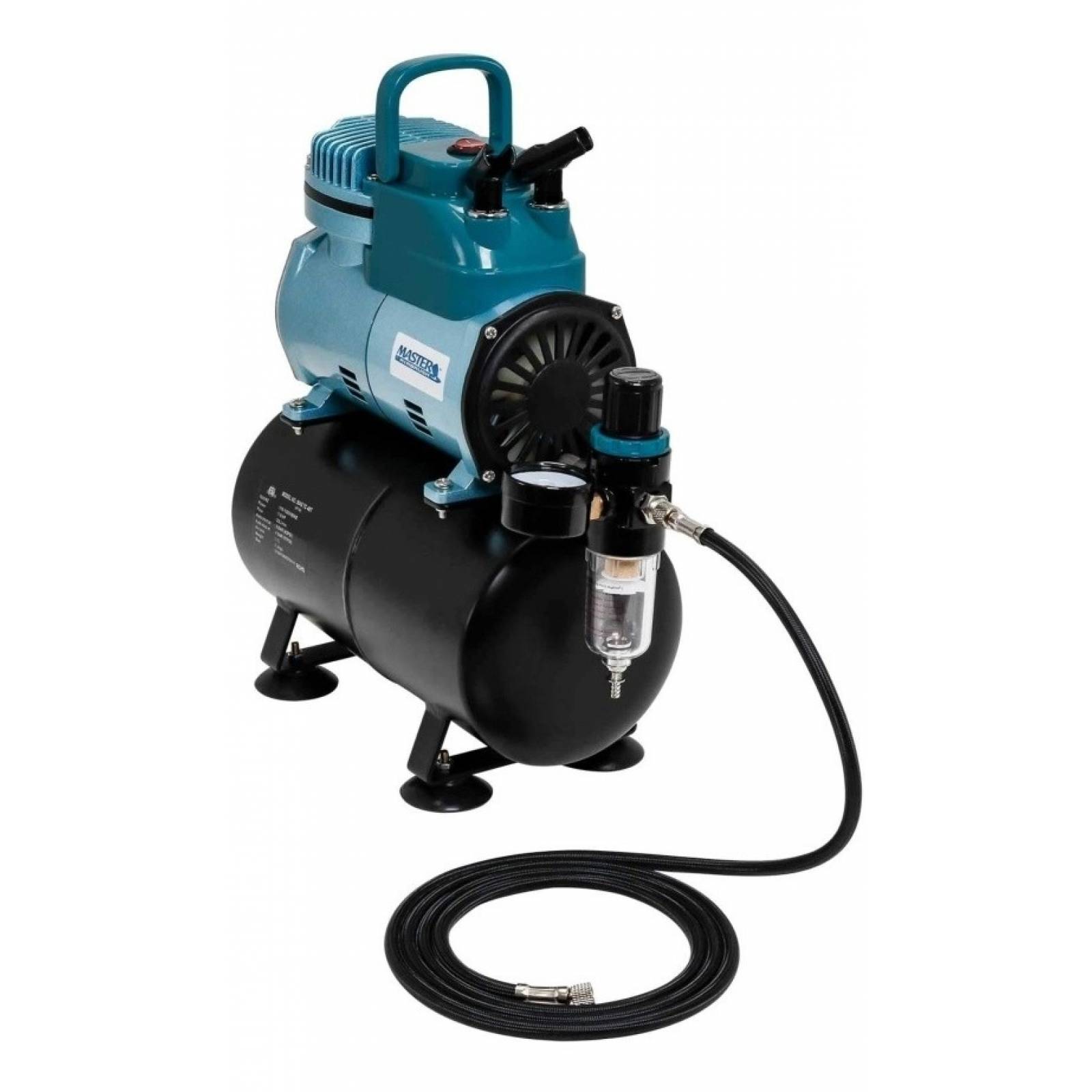 Compresor De Aire Master Airbrush Aerógrafo 3 Lts Profesio