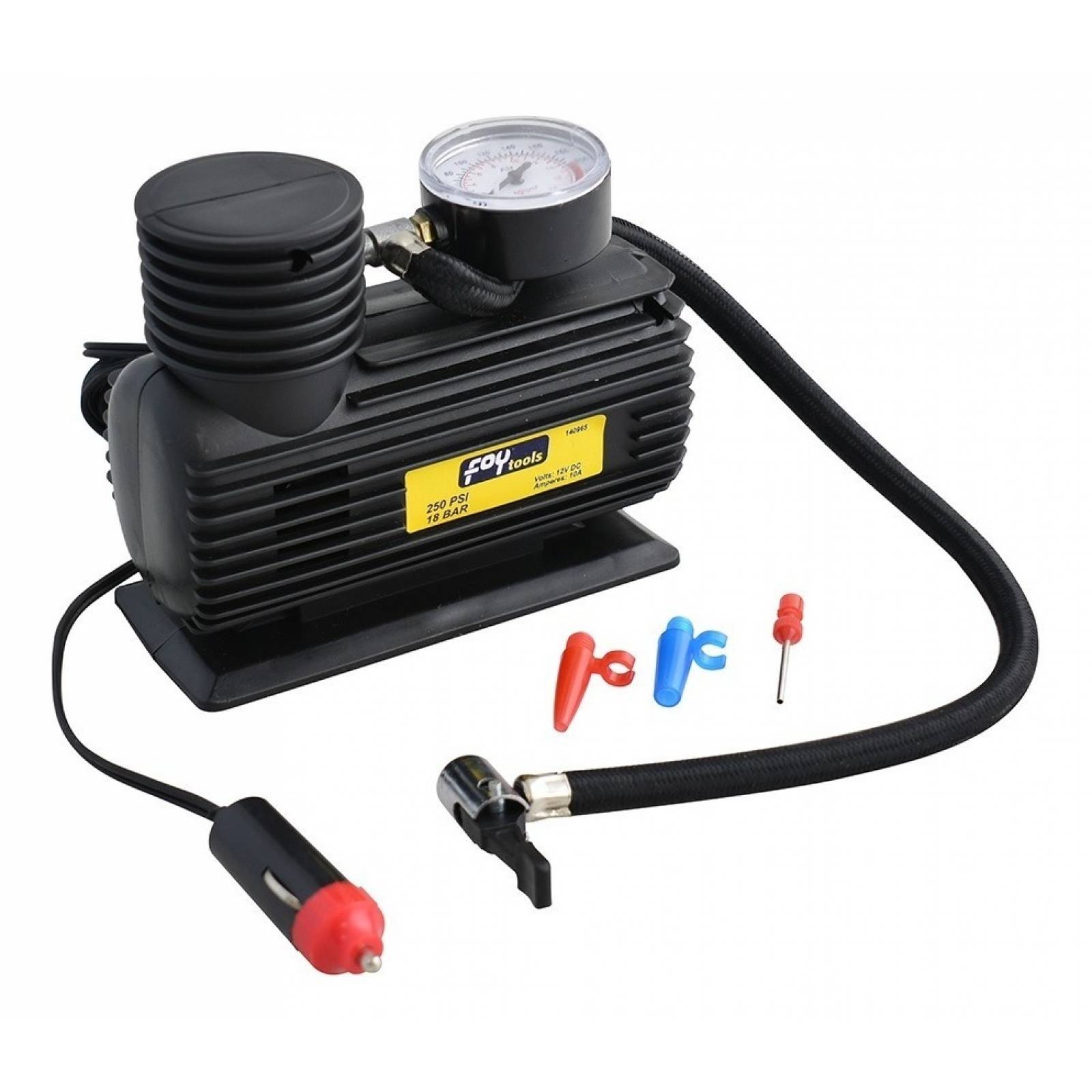 Compresor Aire 12v 250psi Inflar Balones Llantas Foy
