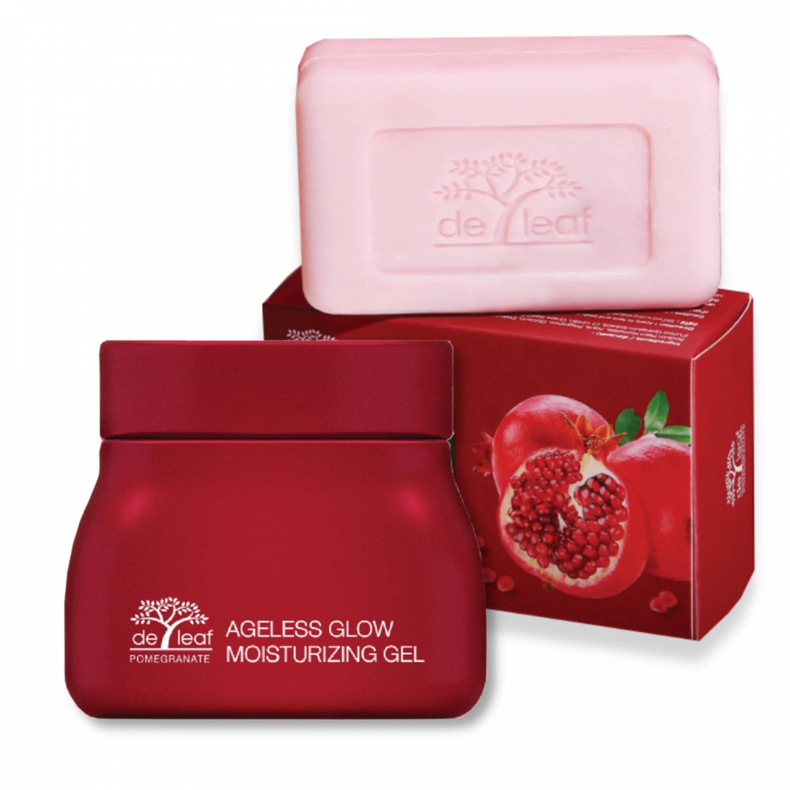 Kit Doble Granada - Firmeza en la piel. Reafirma tu rostro con ingredientes naturales. Efecto Botox. Centella Asiática. Cierra Poros. Blanquea y elimina manchas