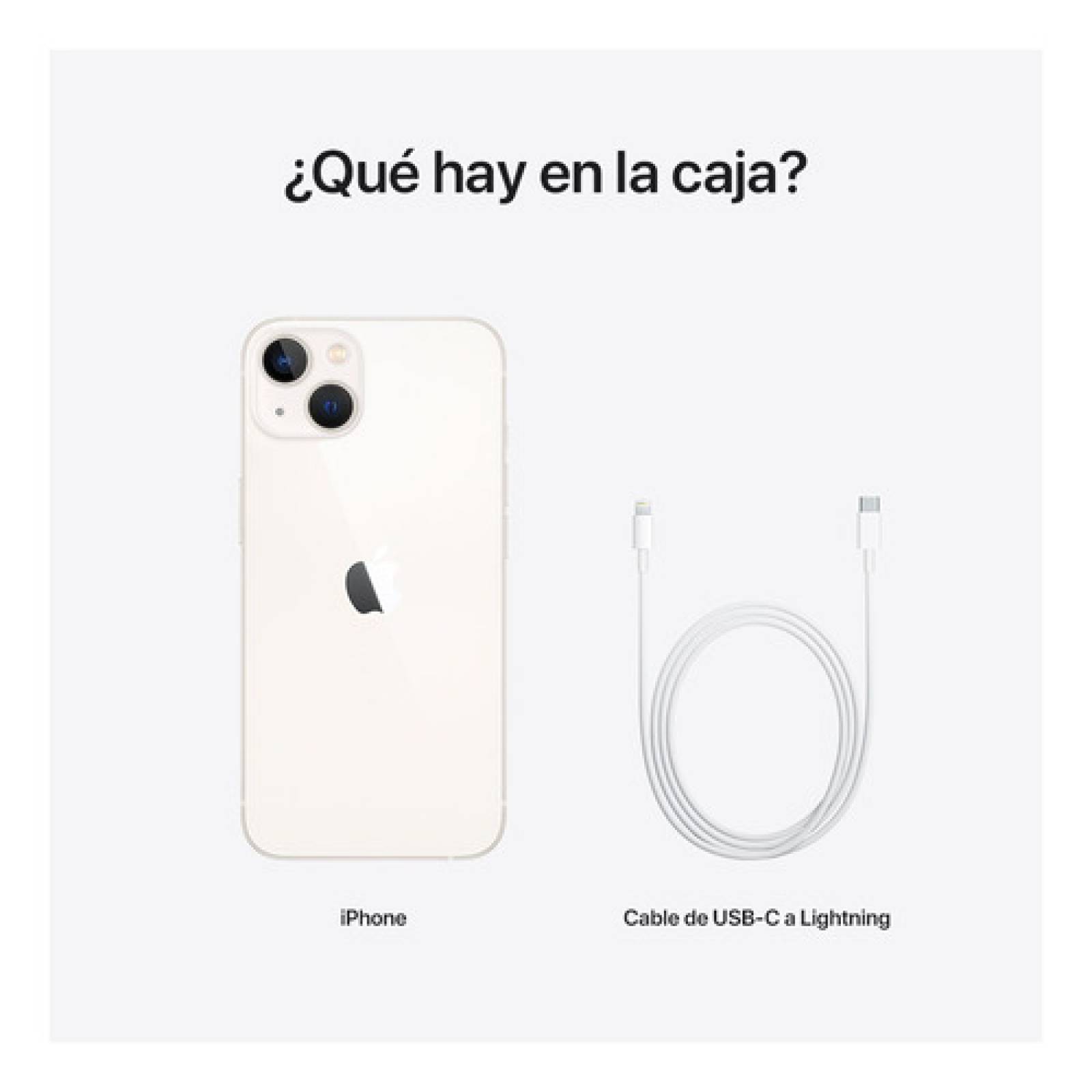Apple iPhone 13 (128 Gb) - Blanco Estelar