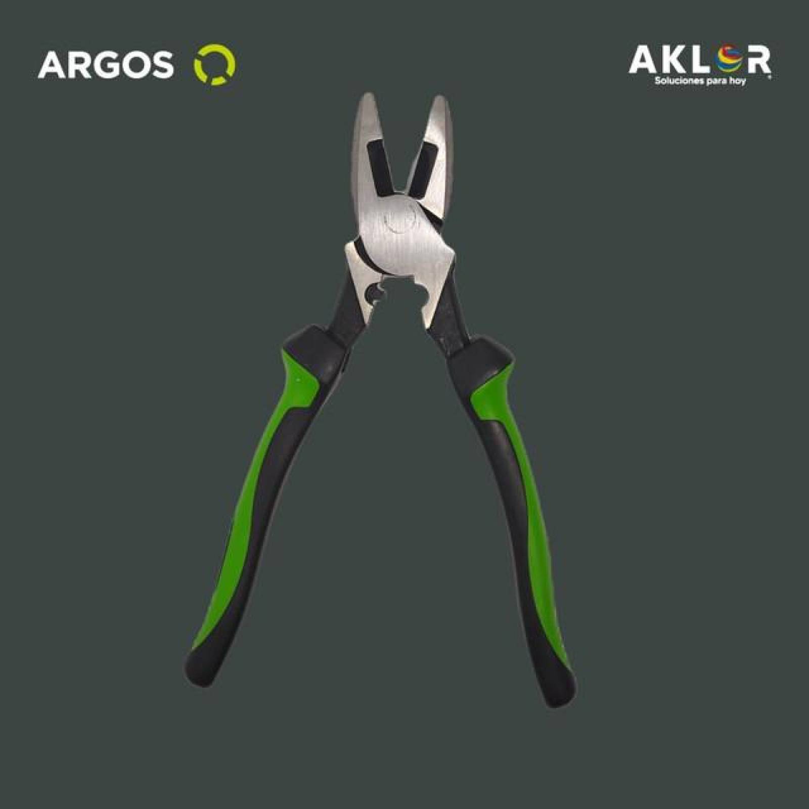 ARGOS 8861120 PINZA ELÉCTRICA CON PONCHADORA DE 9 PULGADAS 