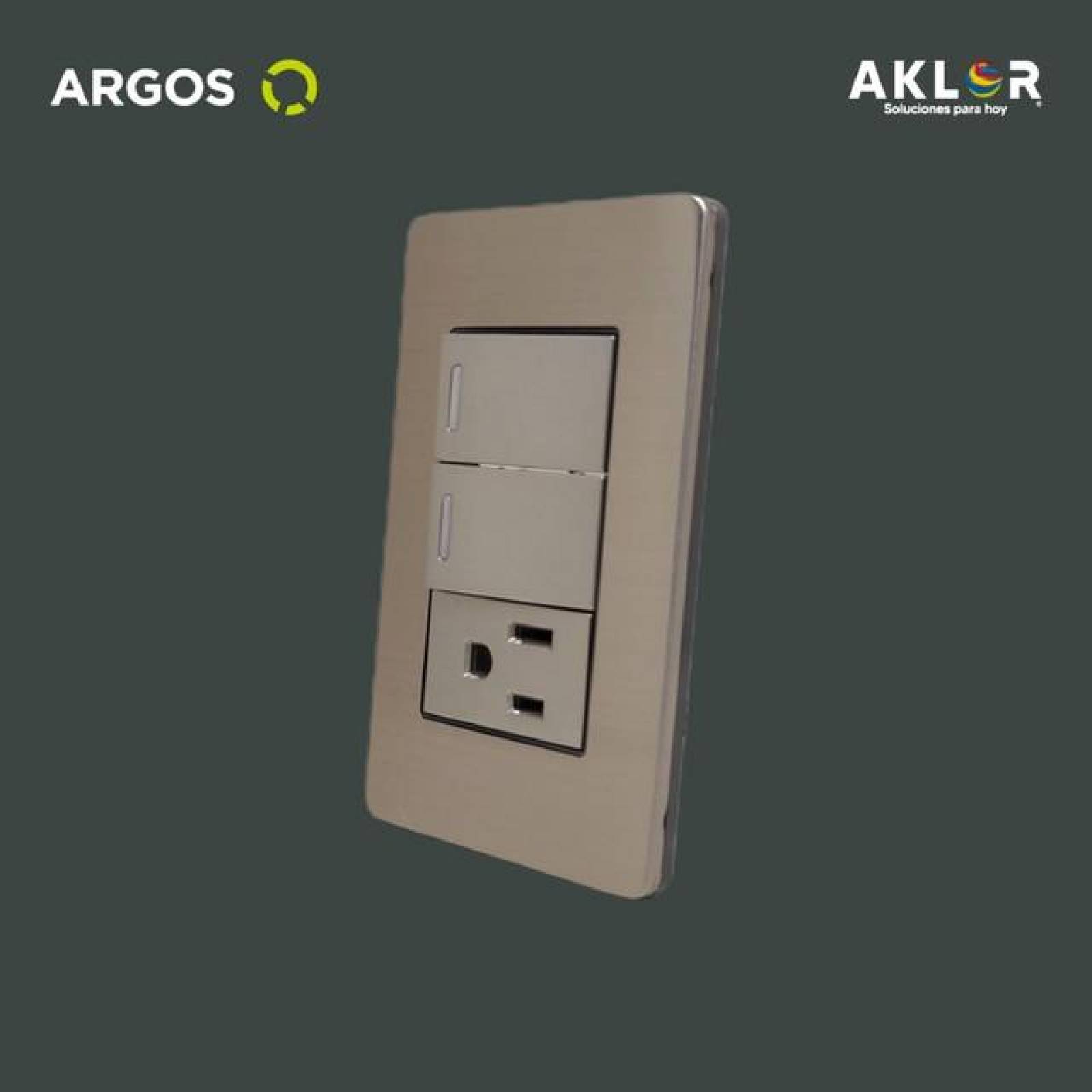 ARGOS 8841945 APAGADOR DOBLE Y CONTACTO 