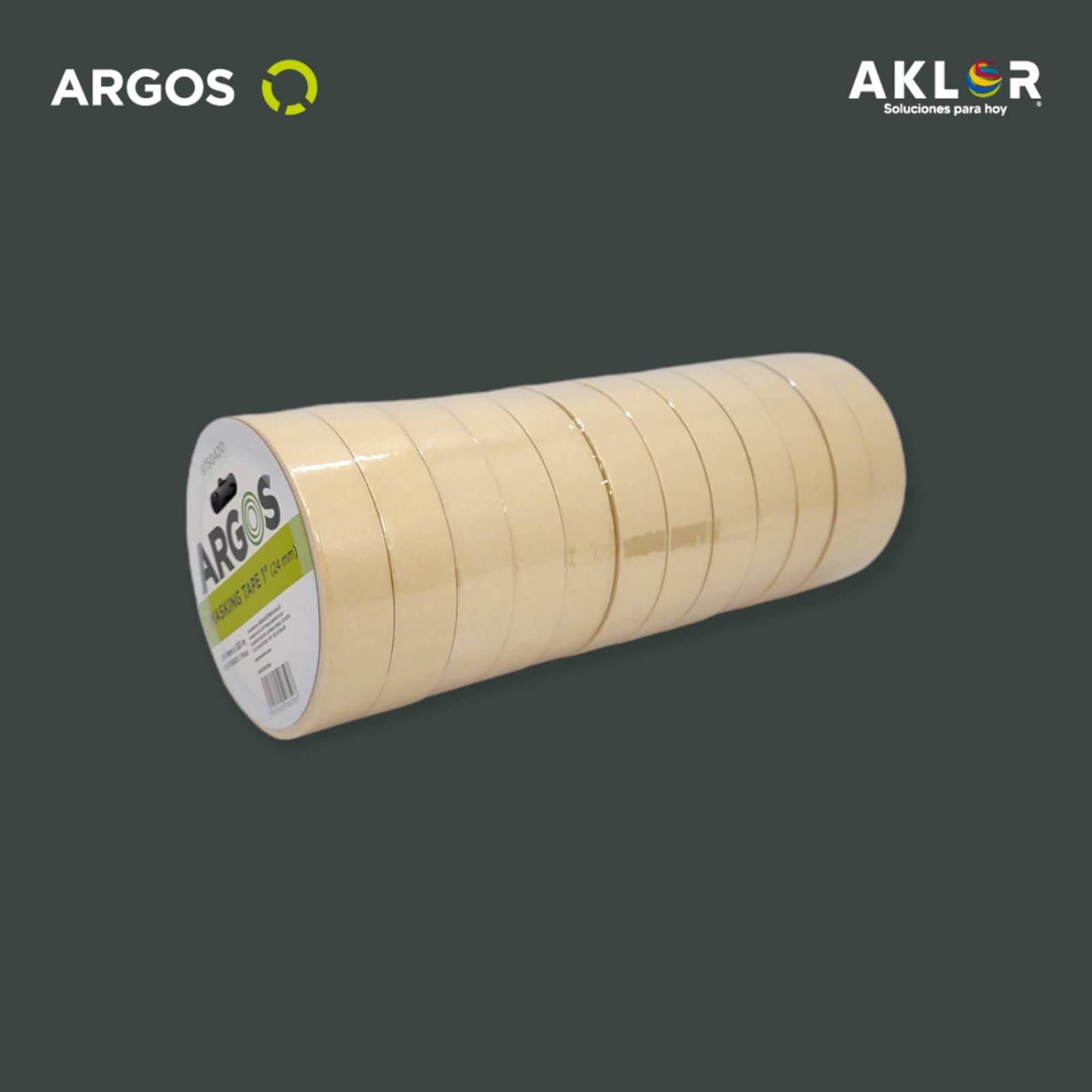 ARGOS 9750420 CINTA MASKING TAPE 24 MMx50 METROS 