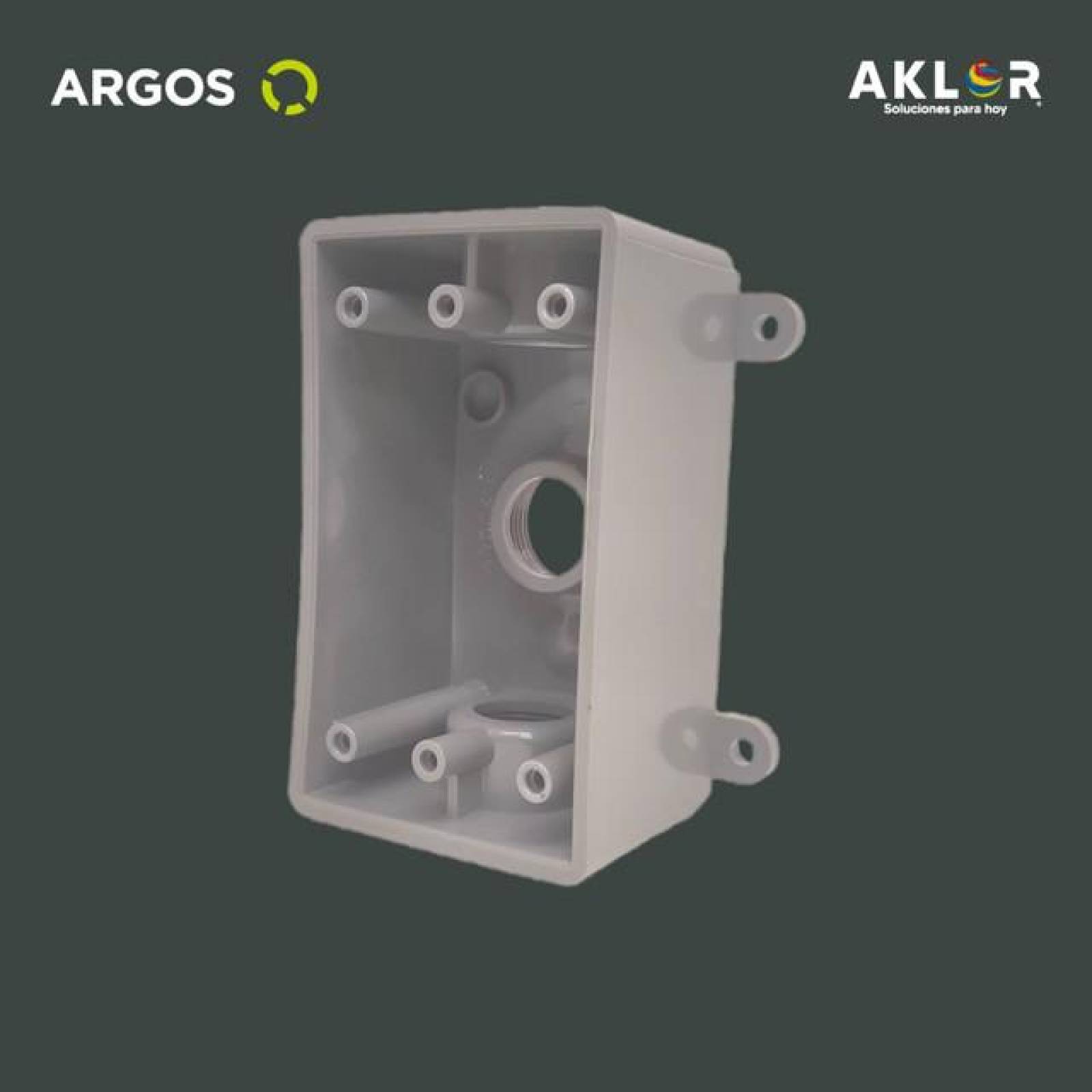 ARGOS CAPR719G CONDULET FS 3 SALIDAS DE 1/2 in 3/4 in 