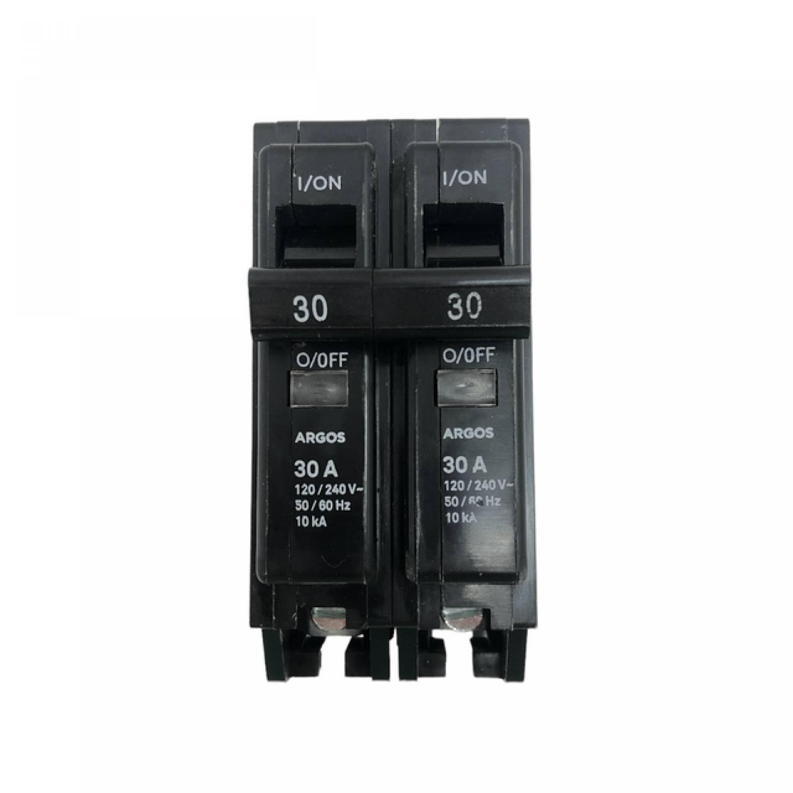 ARGOS Interruptor termomagnético de 2 Polos, 30A, 60 Hz, 10 kA 