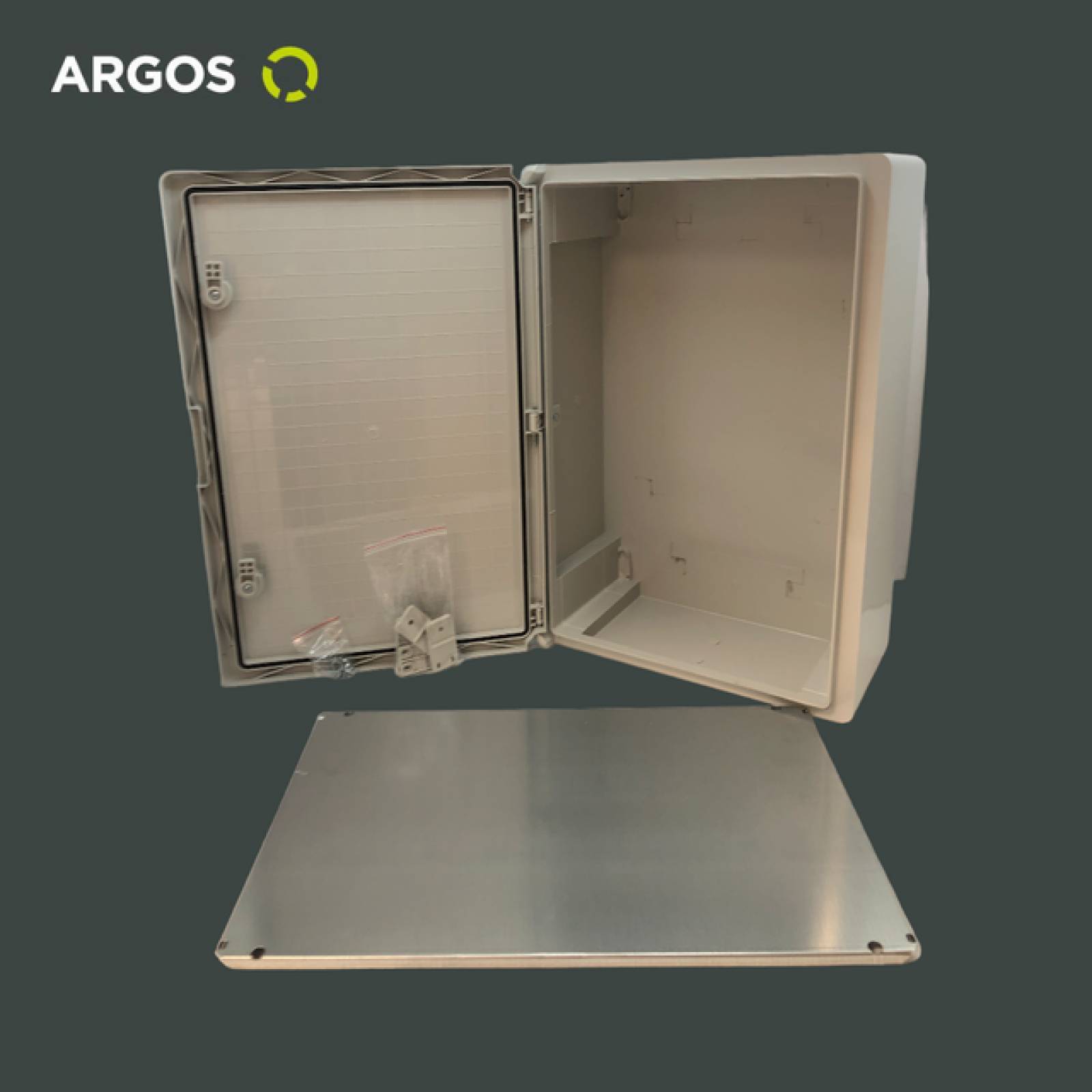 ARGOS Gabinete de plastico gris 60x40x20cm 