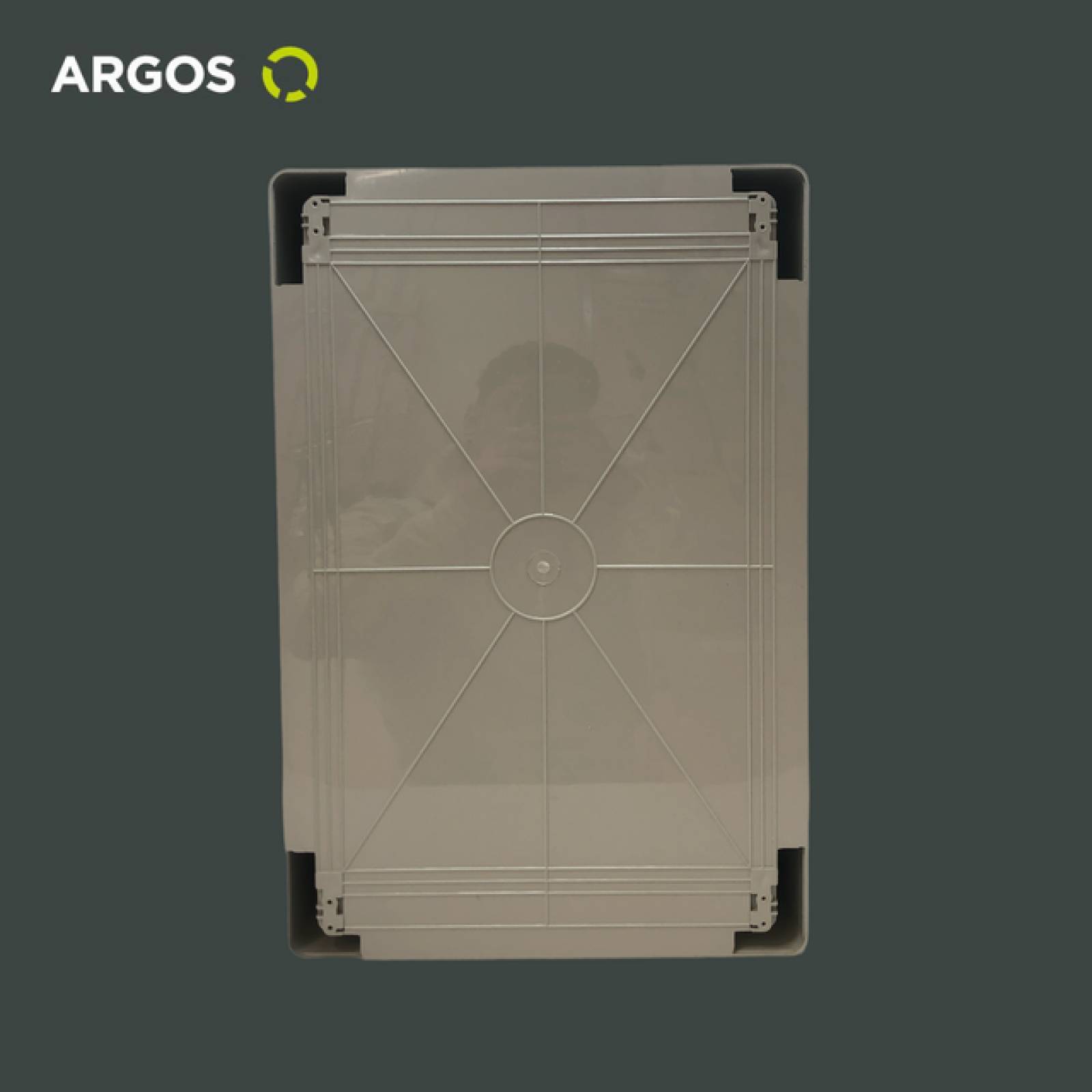 ARGOS Gabinete de plastico gris 60x40x20cm 