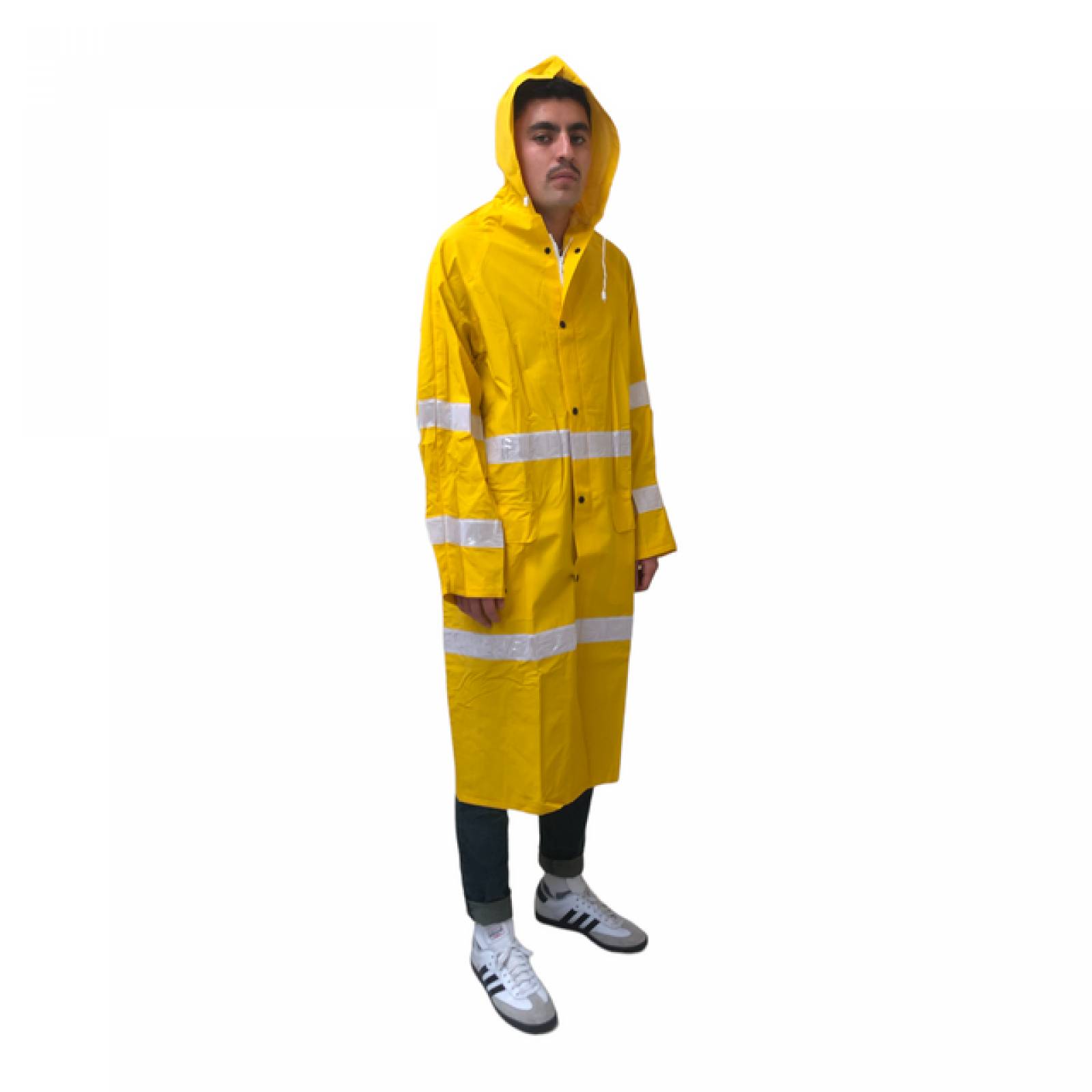 ARGOS IMPERMEABLES PARA LLUVIA CHAMARRA IMPERMEABLE HOMBRE DE ALTA VISIBILIDAD 