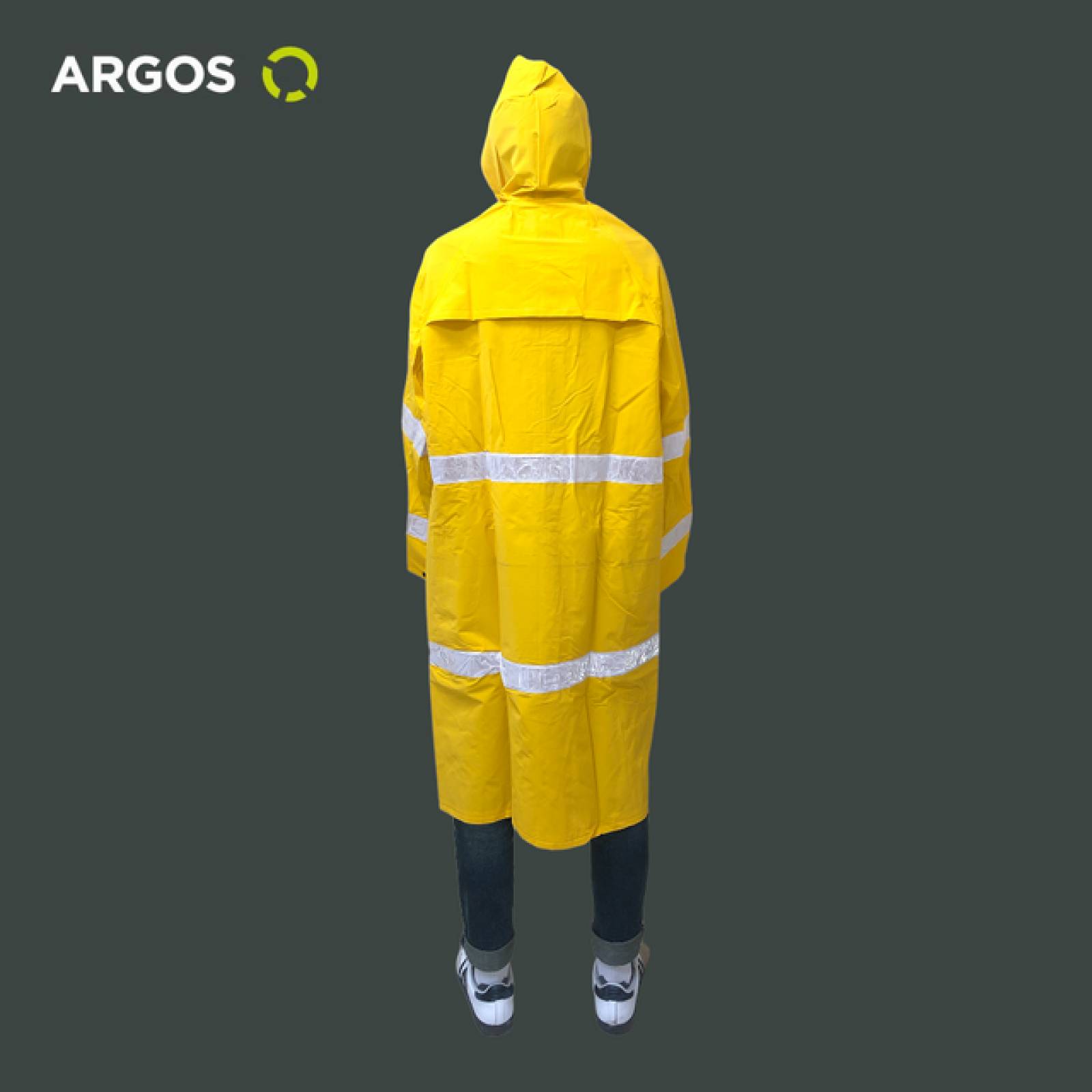 ARGOS IMPERMEABLES PARA LLUVIA CHAMARRA IMPERMEABLE HOMBRE DE ALTA VISIBILIDAD 