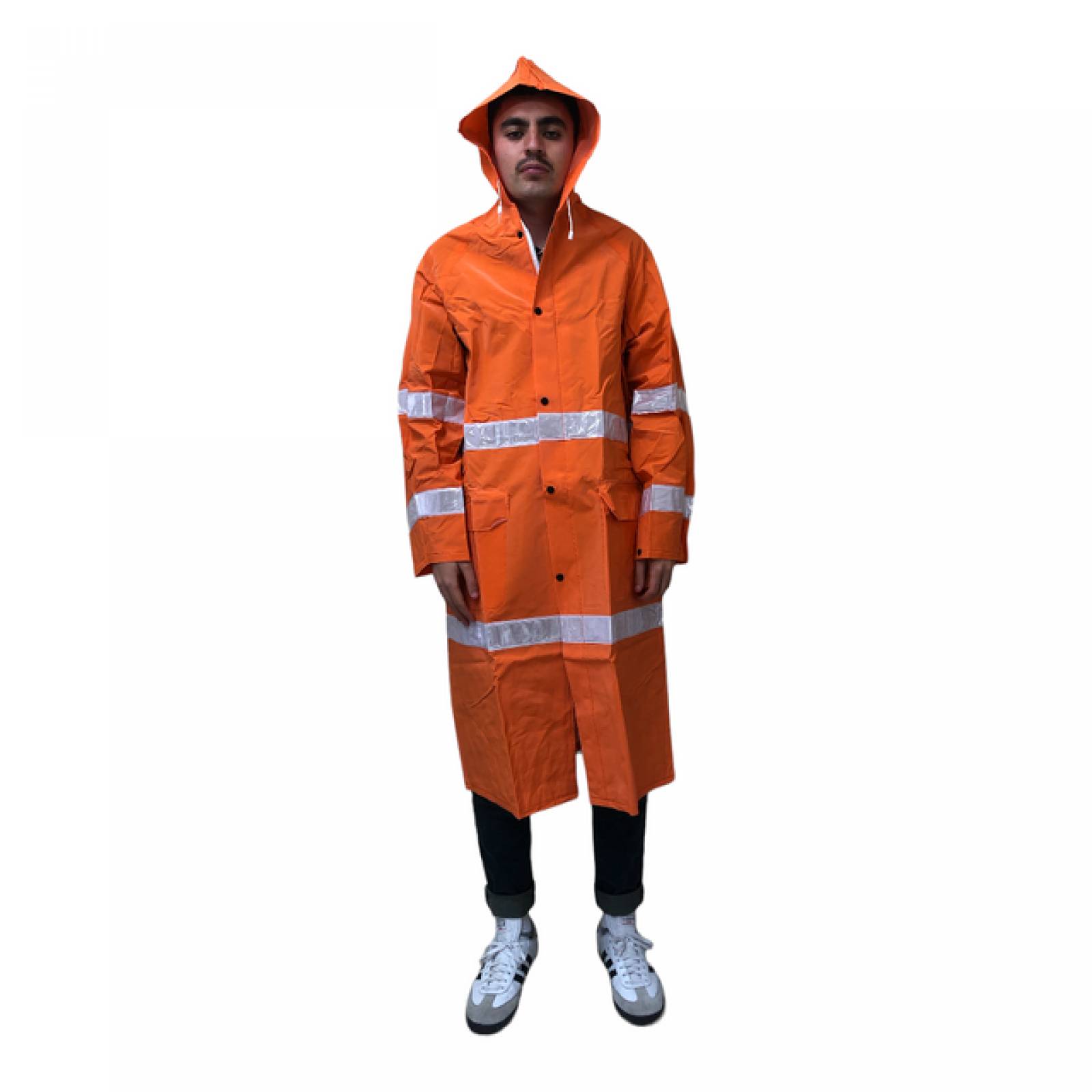 ARGOS IMPERMEABLES PARA LLUVIA CHAMARRA IMPERMEABLE HOMBRE DE ALTA VISIBILIDAD 
