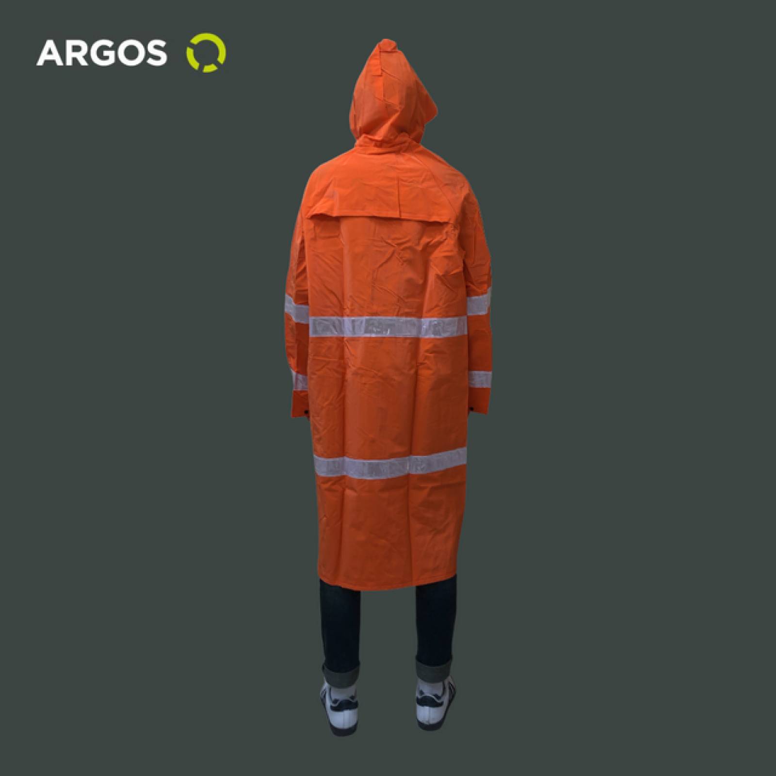 ARGOS IMPERMEABLES PARA LLUVIA CHAMARRA IMPERMEABLE HOMBRE DE ALTA VISIBILIDAD 