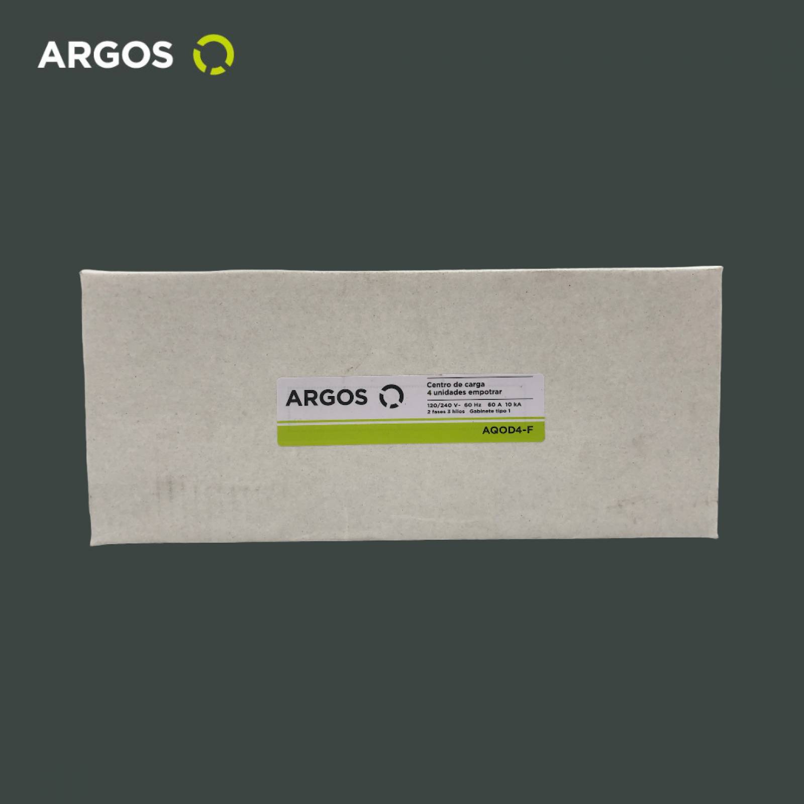 ARGOS Centro de carga empotrable 4 polos 