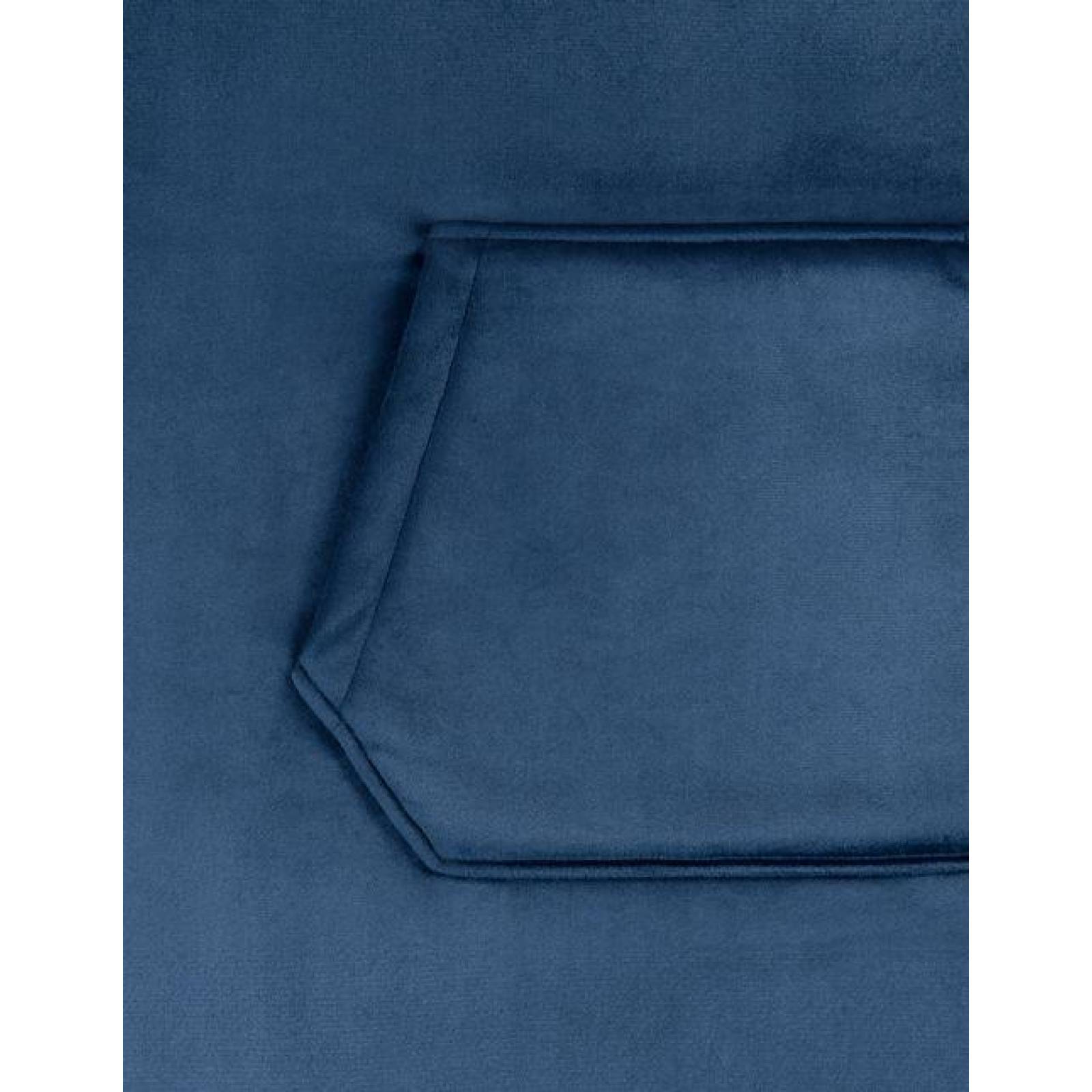 SUDADERA GIGANTE AZUL DE BORREGA CALIENTITA ESQUIMAL 