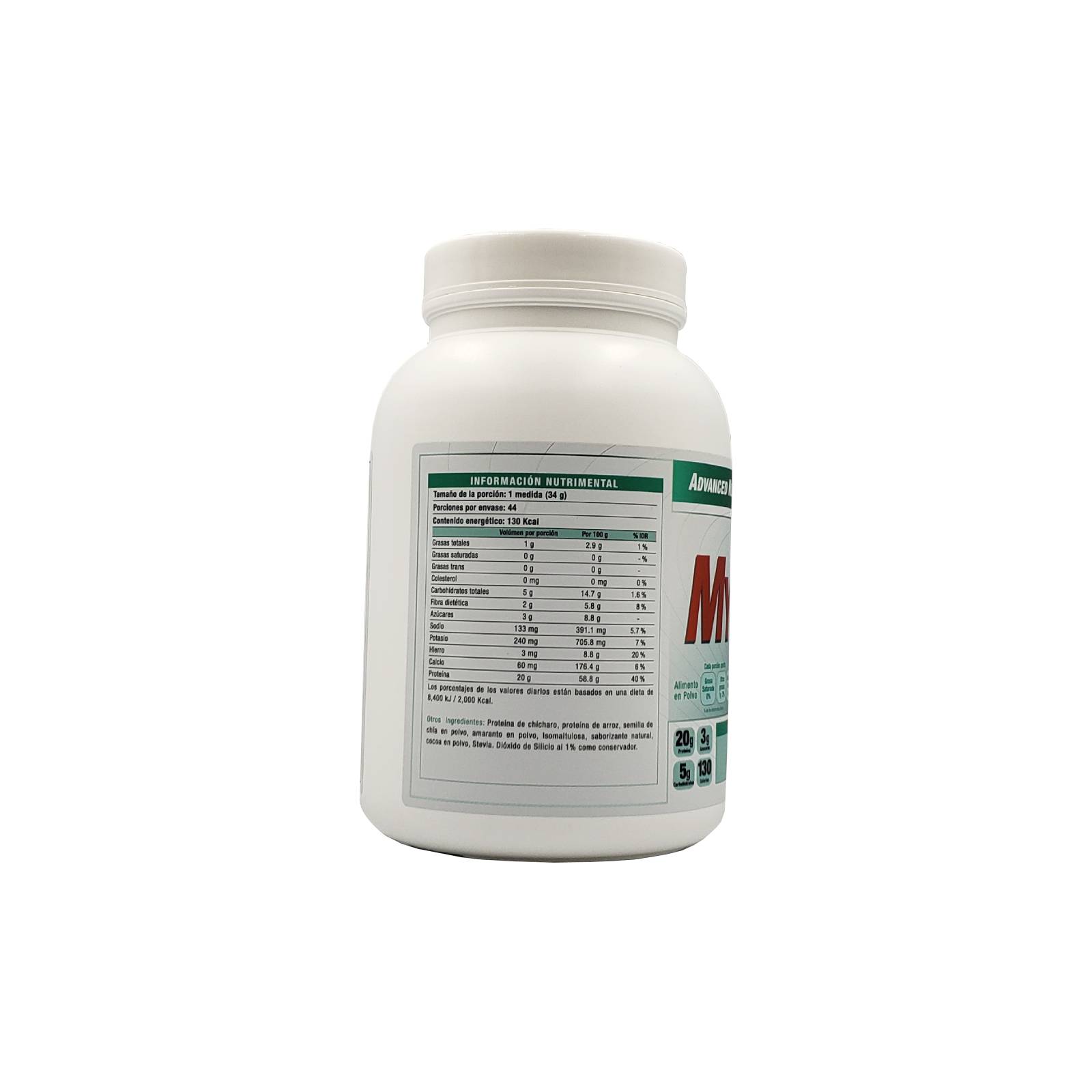 PROTEÍNA MYO VECTOR VEGAN 1,496 gr. CHOCOLATE