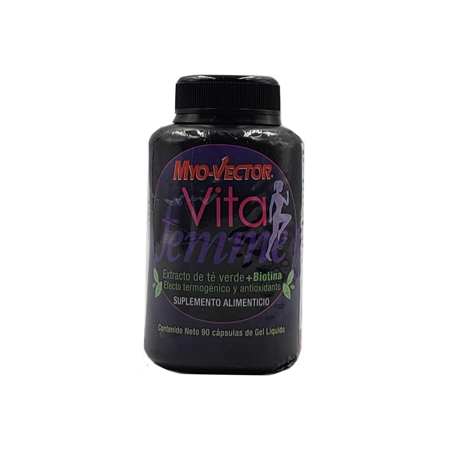 VITAMINAS MYO VECTOR VITA FEMME CON 90 caps.