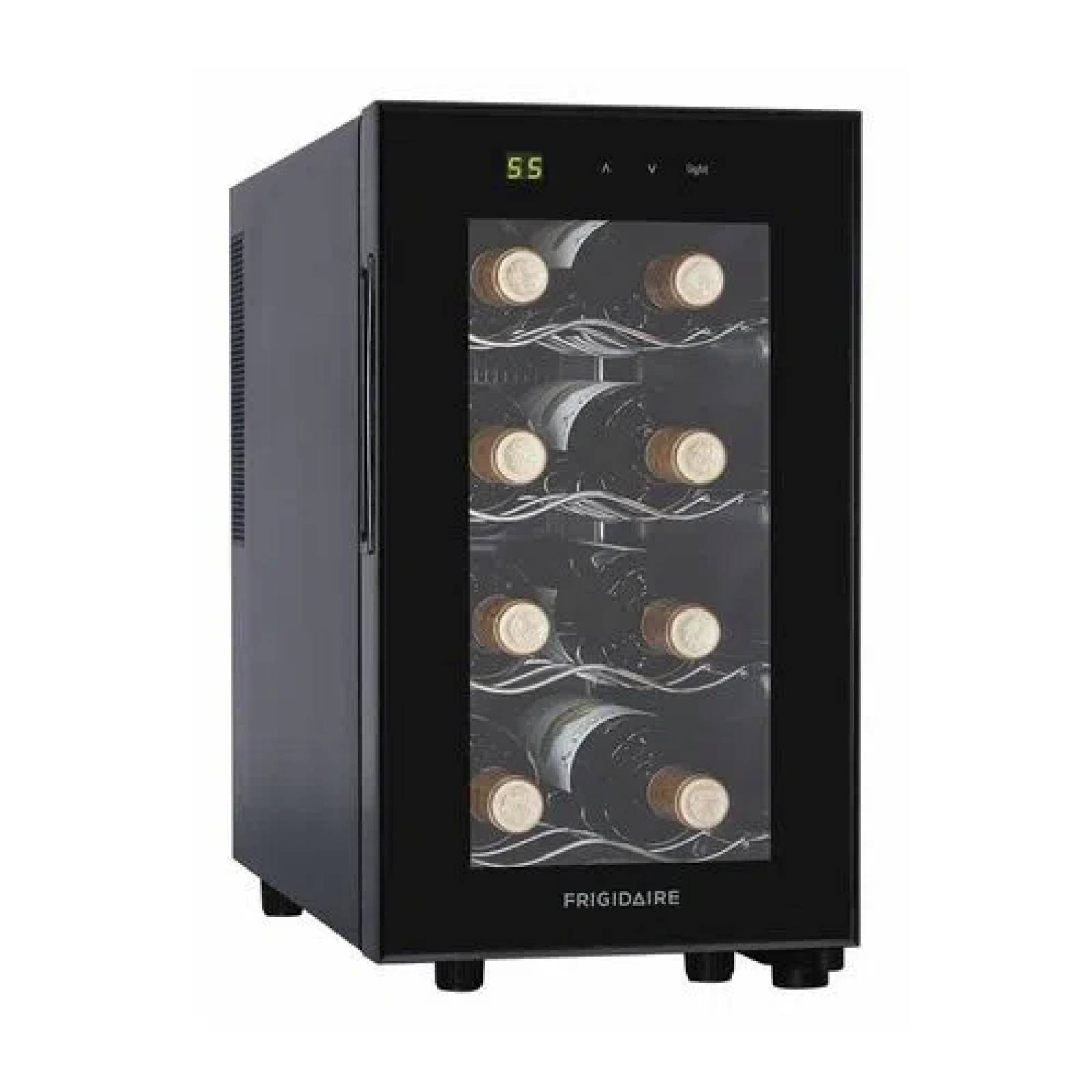 Cava Enfriadora de Vinos Frigidaire 8 Botellas con control de Temperatura Negra