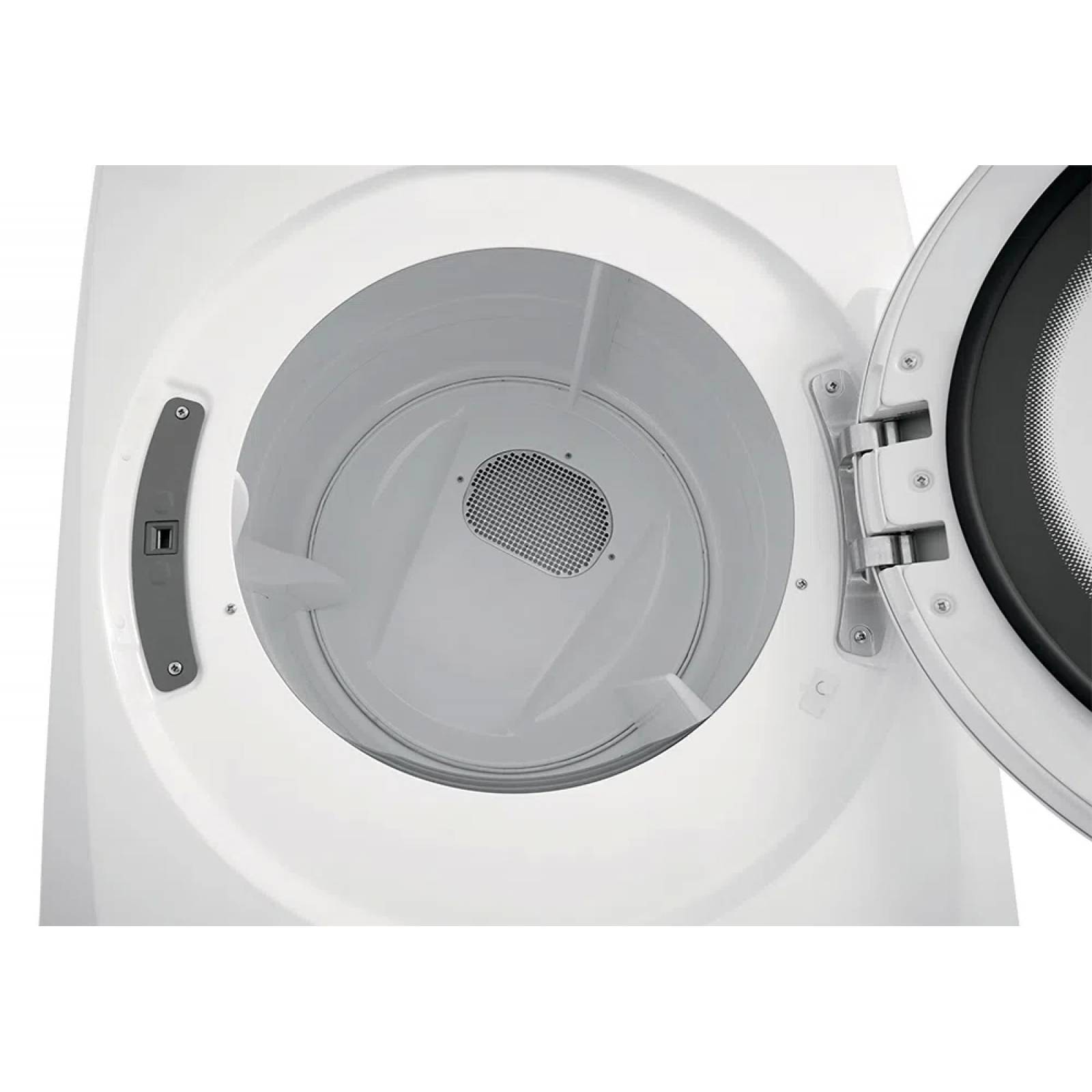 Secadora Frigidaire 21kg de Gas Blanca