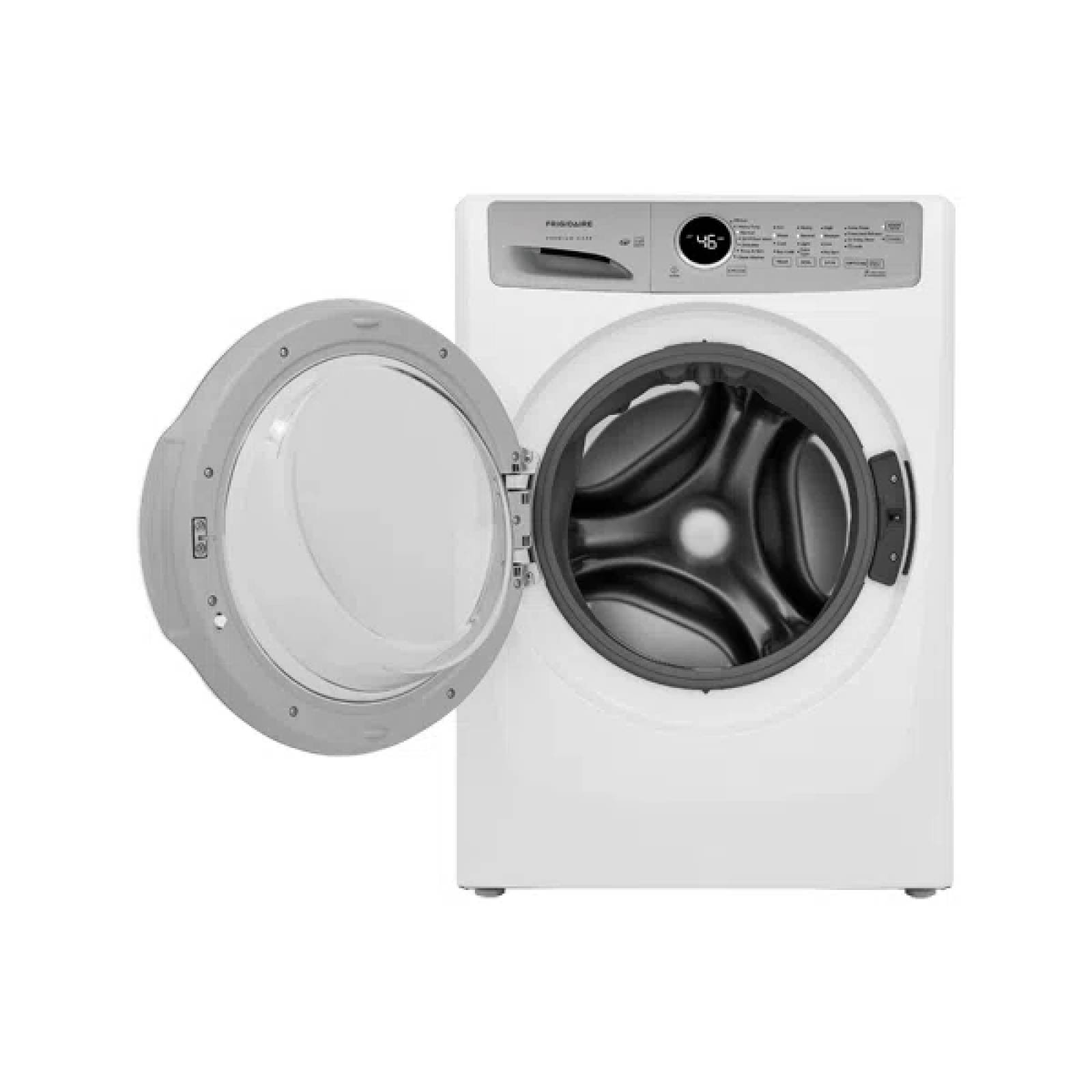 LAVADORA DE CARGA FRONTAL FRIGIDAIRE  DE 4 3 CU FT   21KG BLANCO   FWFX22D4EW