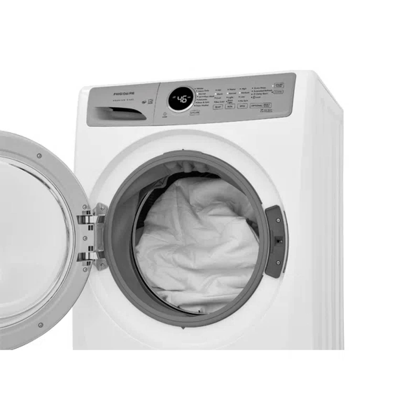LAVADORA DE CARGA FRONTAL FRIGIDAIRE  DE 4 3 CU FT   21KG BLANCO   FWFX22D4EW
