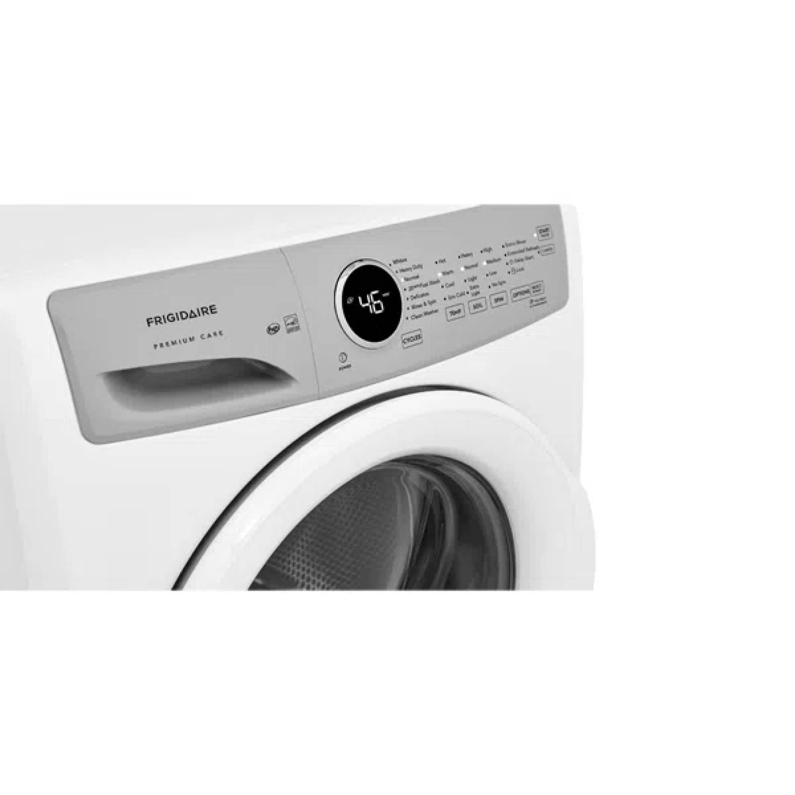 LAVADORA DE CARGA FRONTAL FRIGIDAIRE  DE 4 3 CU FT   21KG BLANCO   FWFX22D4EW