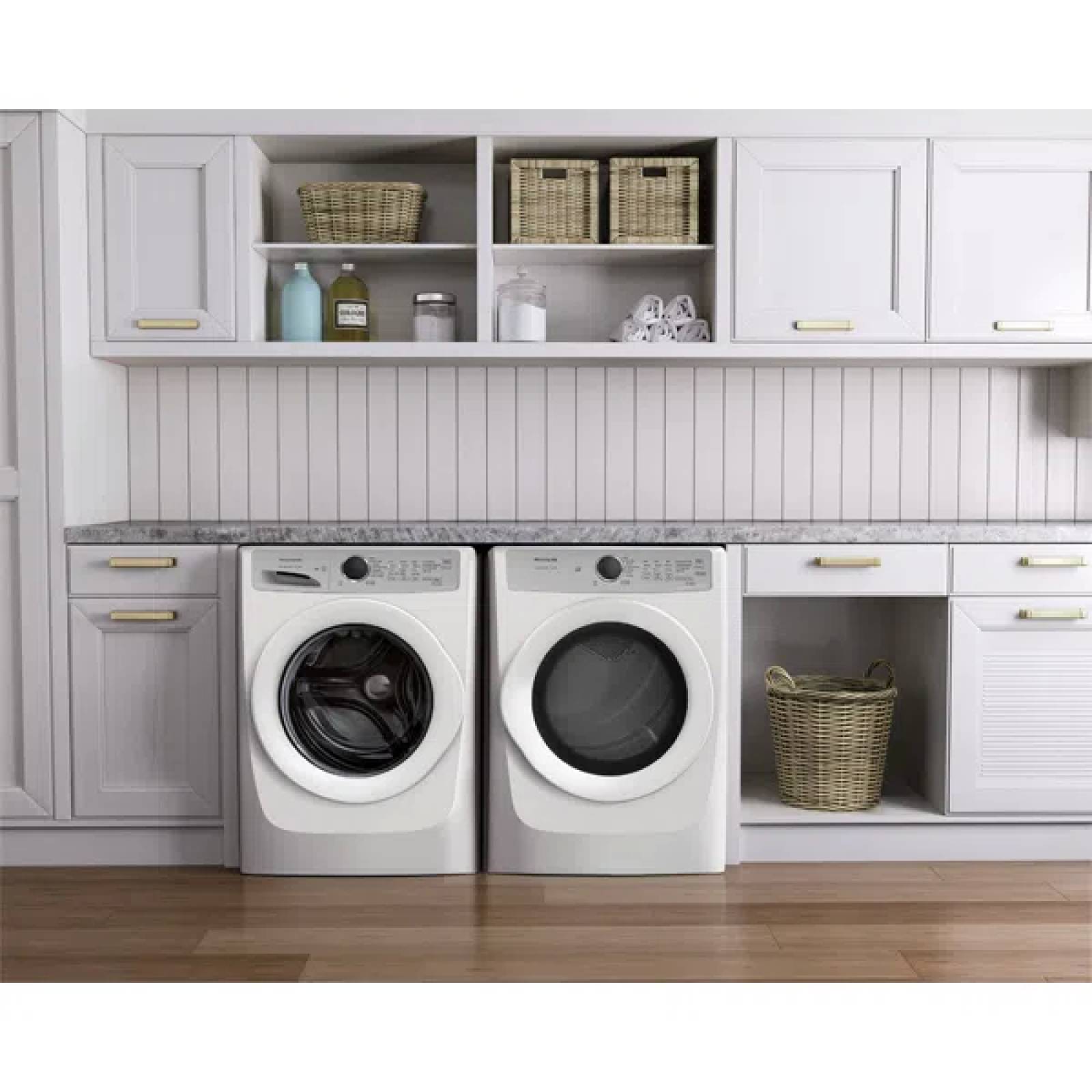 LAVADORA DE CARGA FRONTAL FRIGIDAIRE  DE 4 3 CU FT   21KG BLANCO   FWFX22D4EW