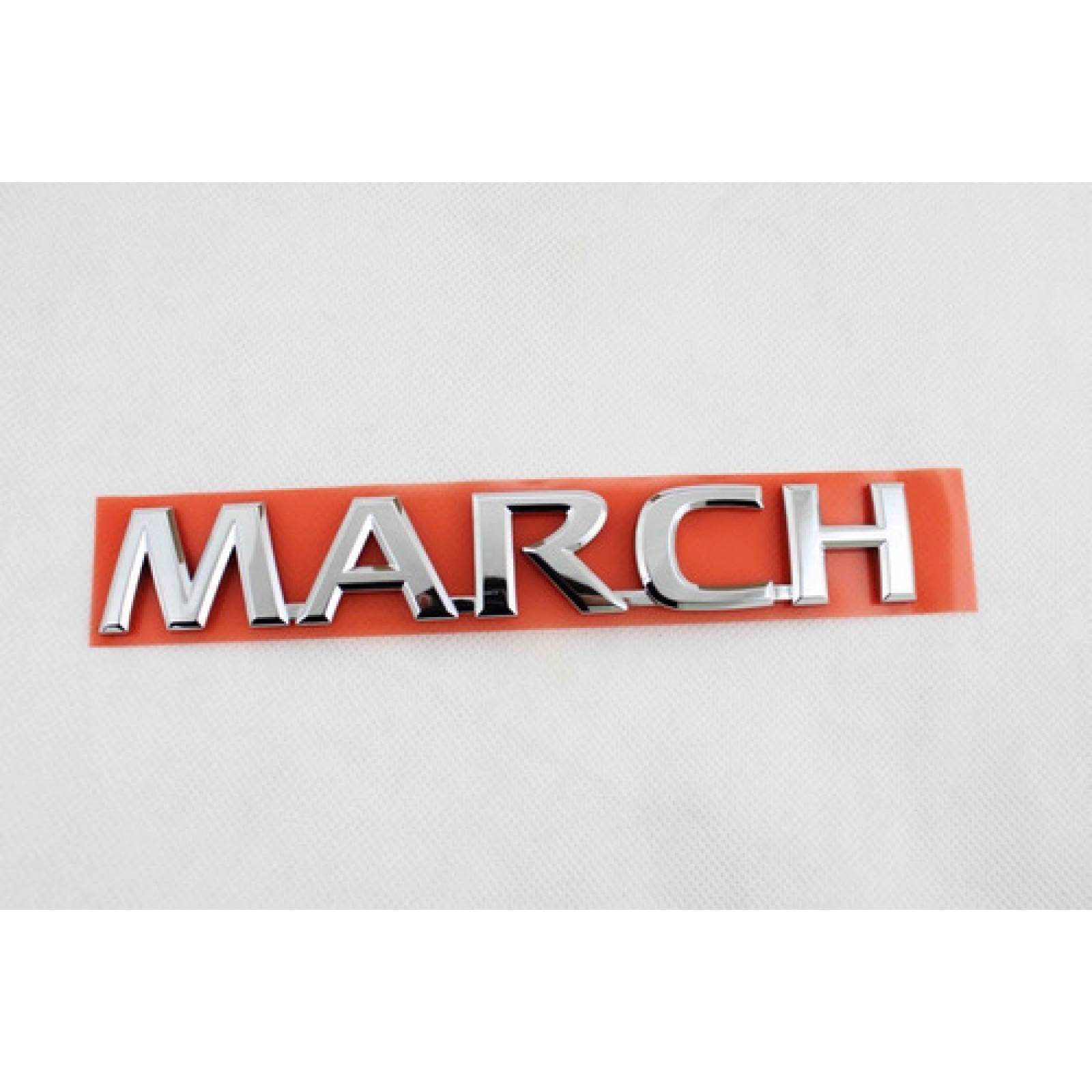 Emblema March Nissan Original 