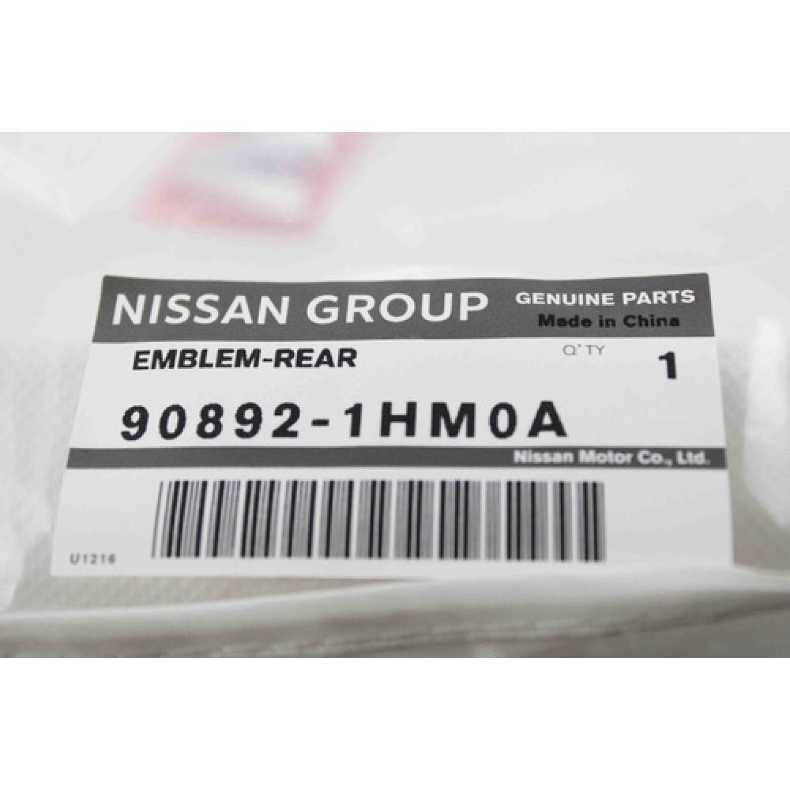 Emblema March Nissan Original 