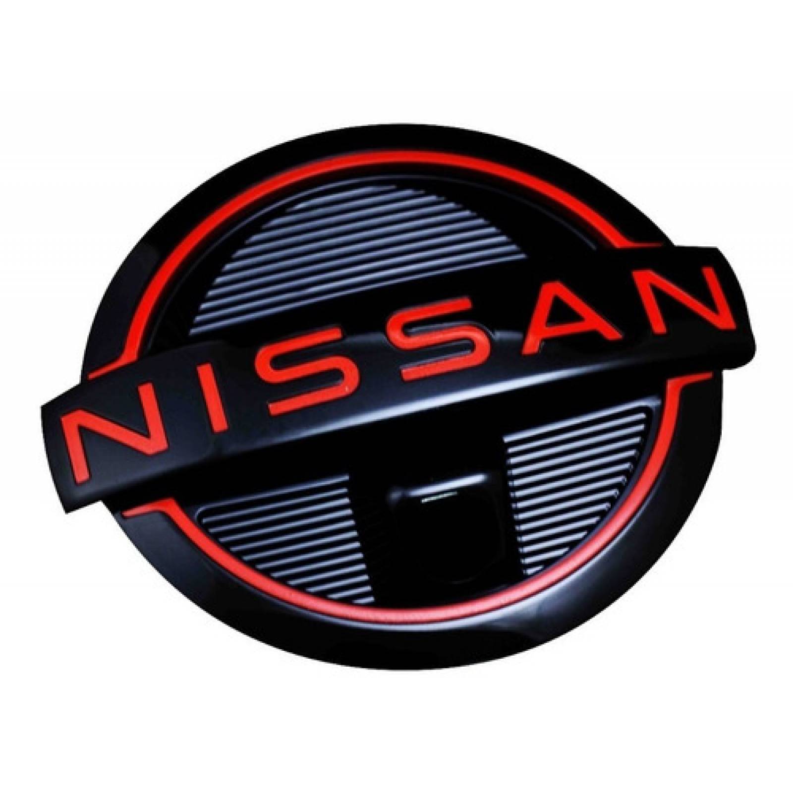 Emblema Rojo Y Negro Original Nissan Frontier 21-22