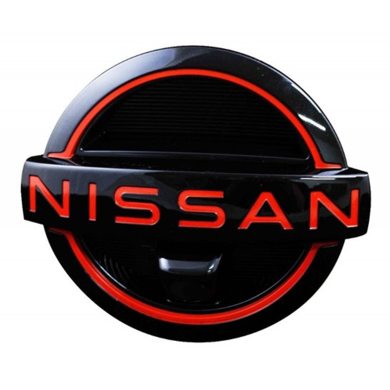 Emblema Rojo Y Negro Original Nissan Frontier 21-22