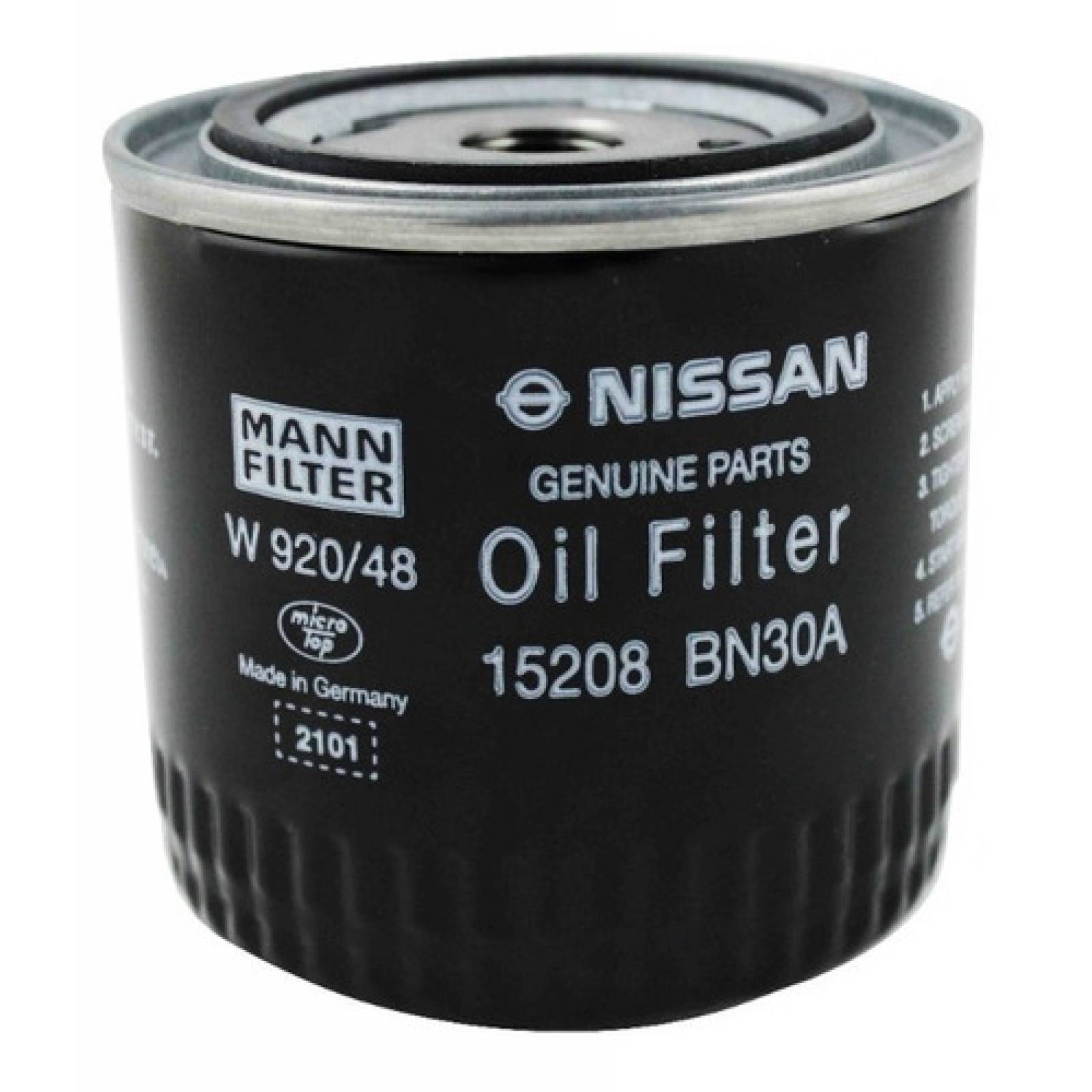 Filtro Aceite Np300 Cabstar Diesel Yd25 Nissan Original