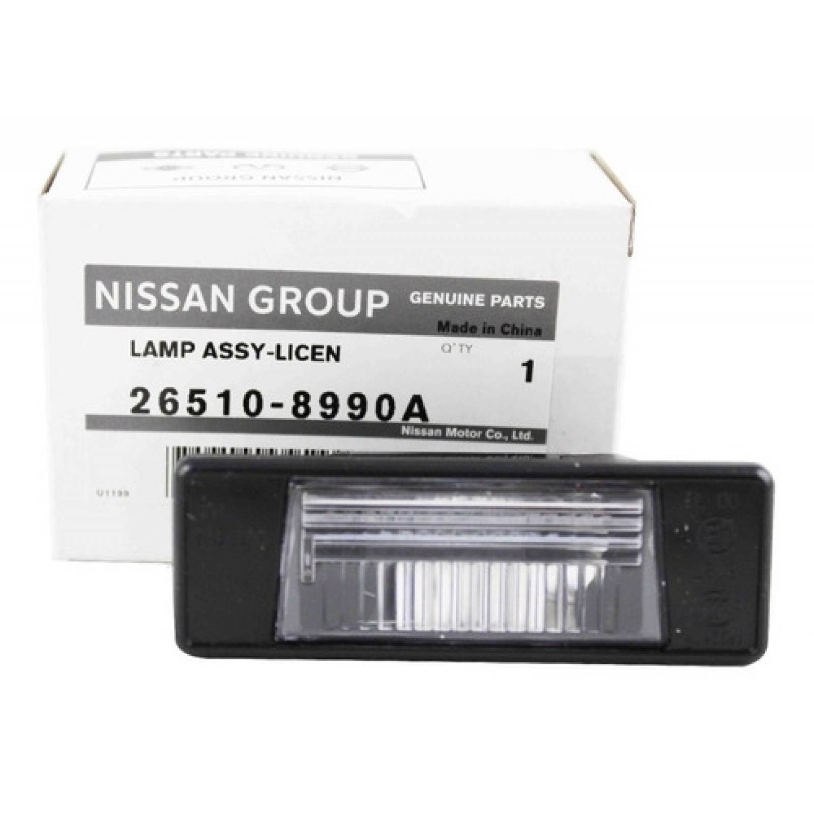 Luz De Placa Trasera Nissan Orig. Frontier 16-20 Versa 12-19
