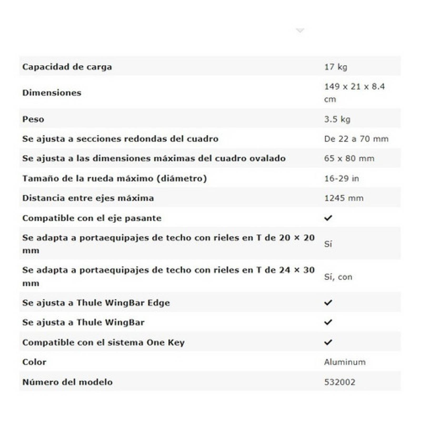 Portabicicletas De Toldo Freeride Thule