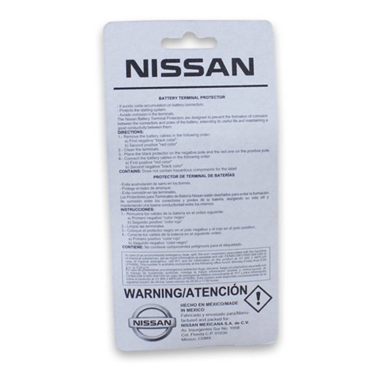 Protector Para Terminal De Batería Marca Nissan