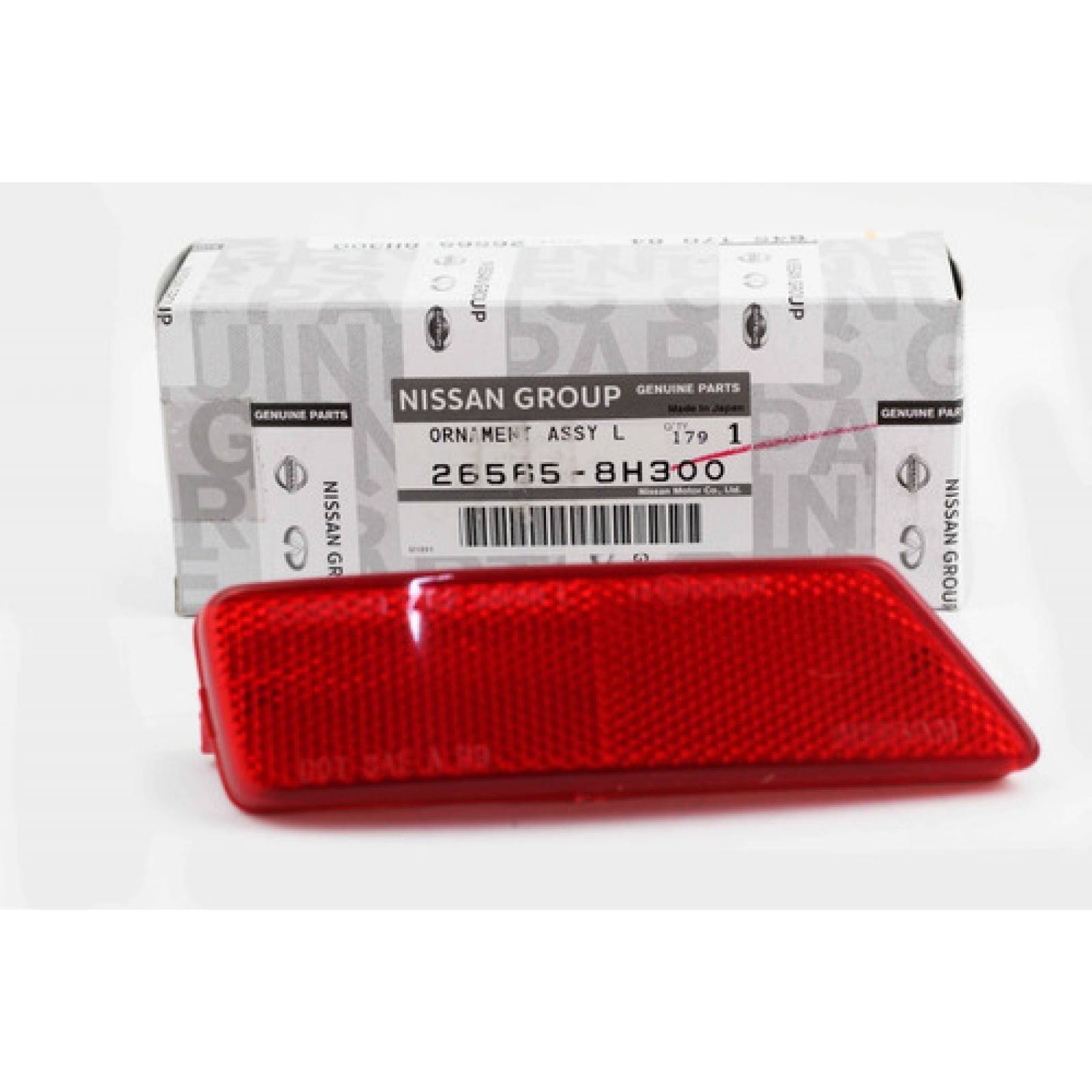 Reflejante Facia Trasera Izq Nissan Original Xtrail 01-13