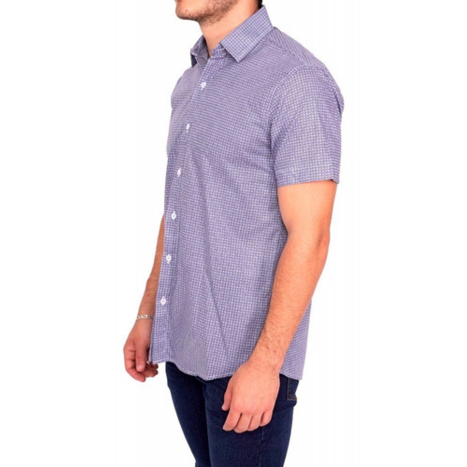 Camisa Hombre Corte Slim Diseños De Moda Marca Take It