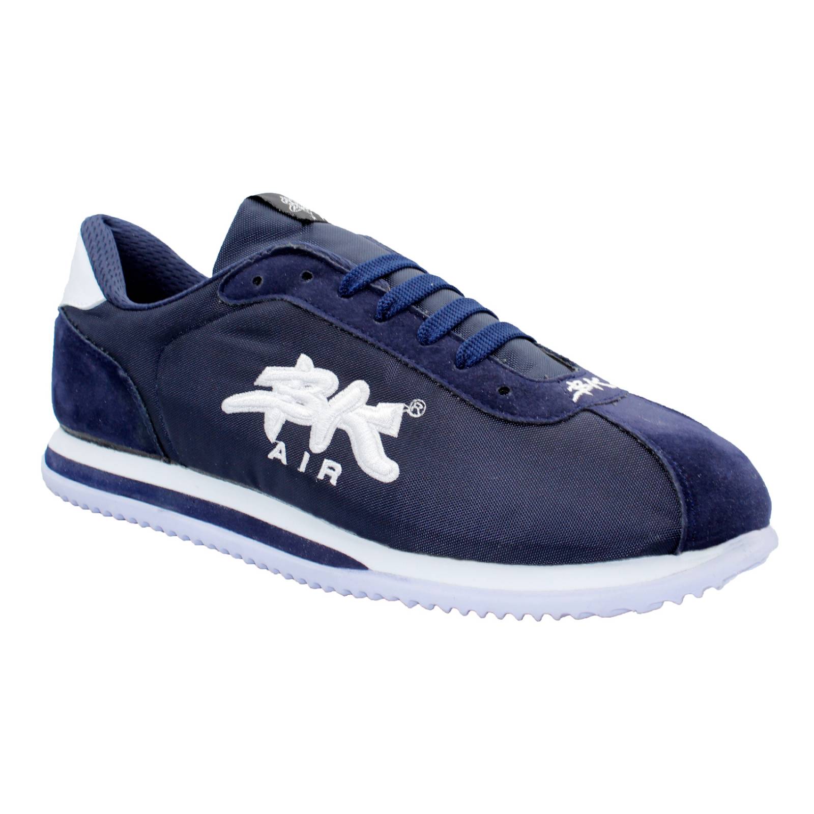 Tenis Urbano BK Tela Bic Lona Marino Blanco para Caballero