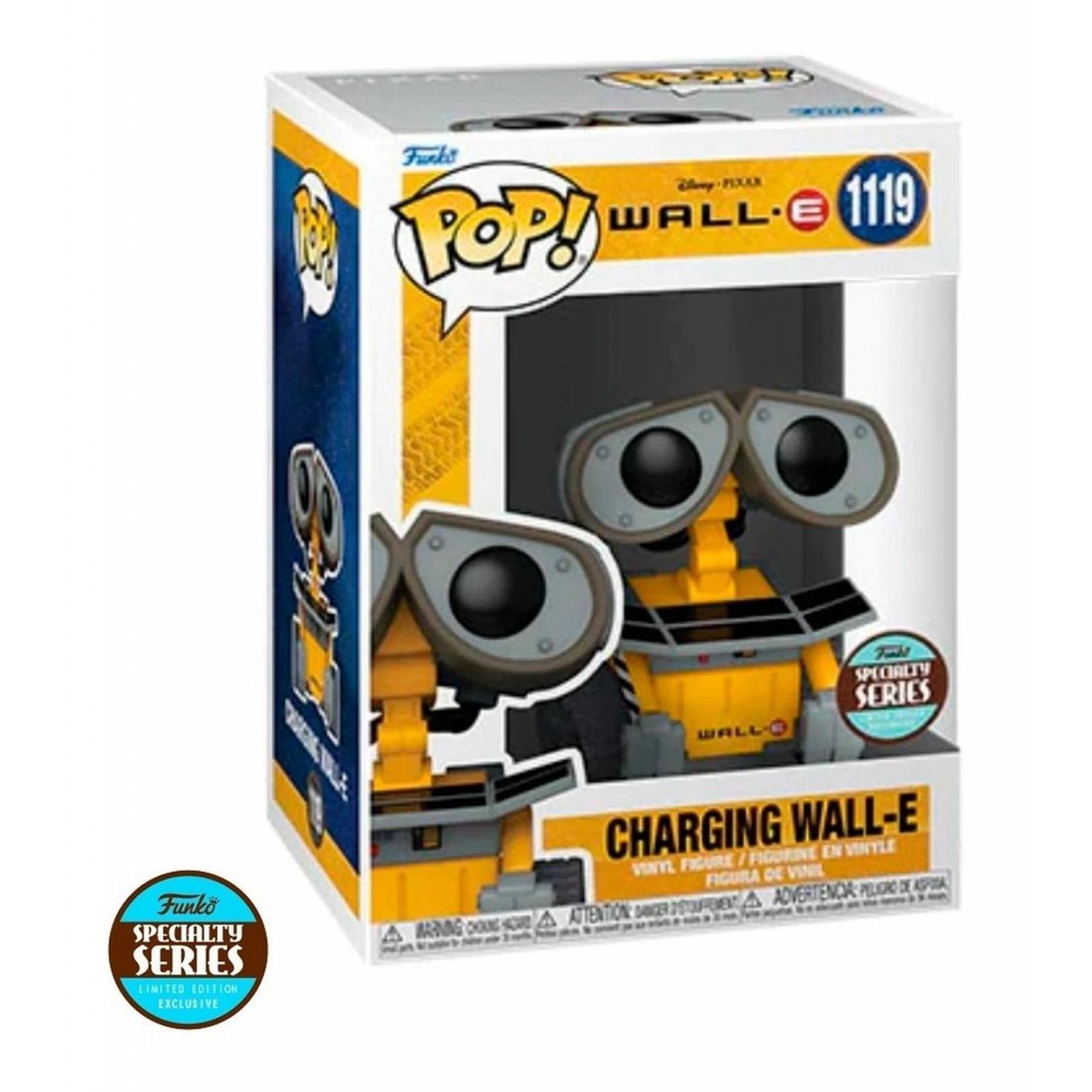 Funko Pop! Disney Pixar: WALL-E Wall-E recargando batería #1119 (Specialty Series) 